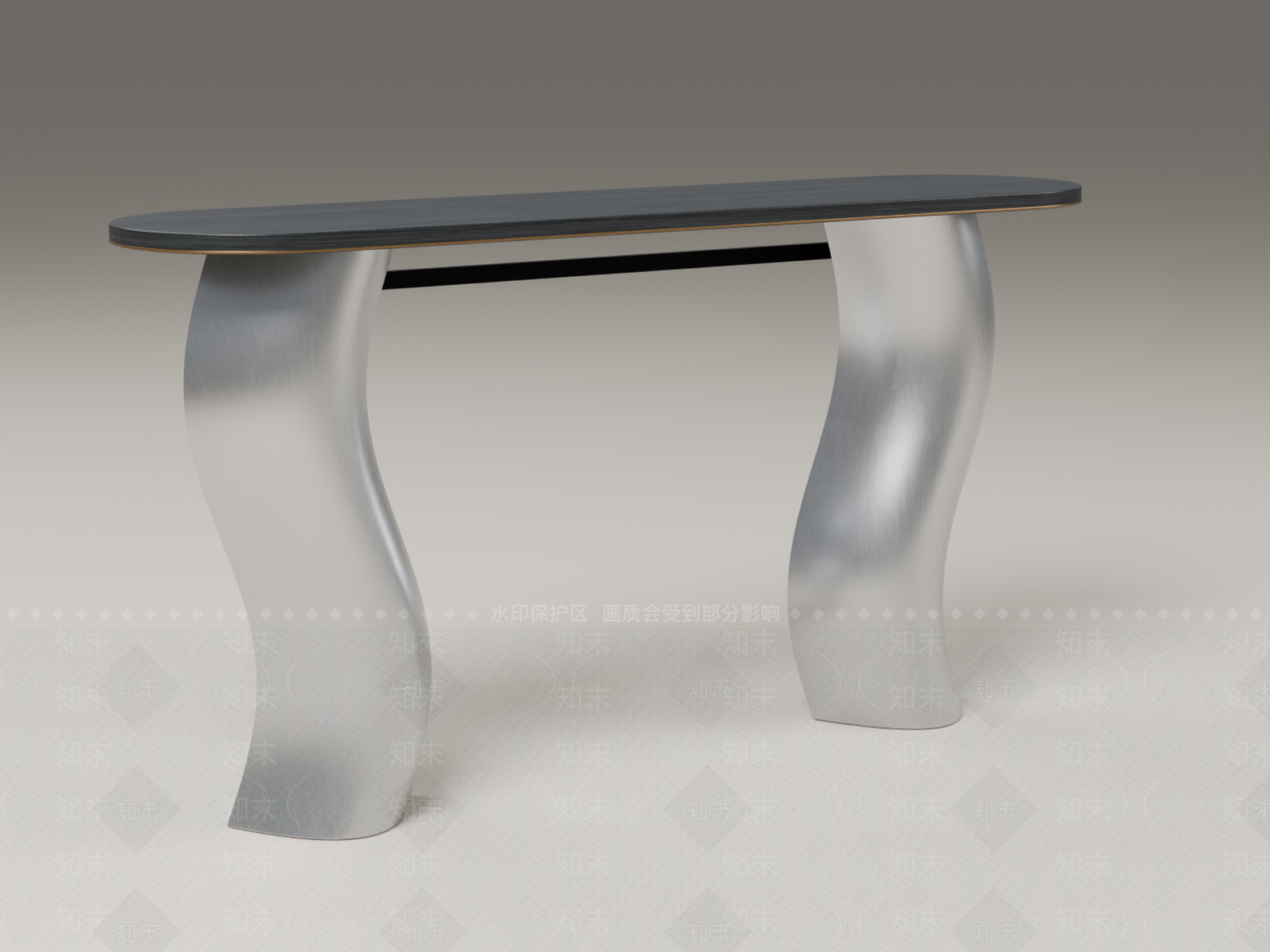 轻奢条案3D模型下载【ID:1234003523】