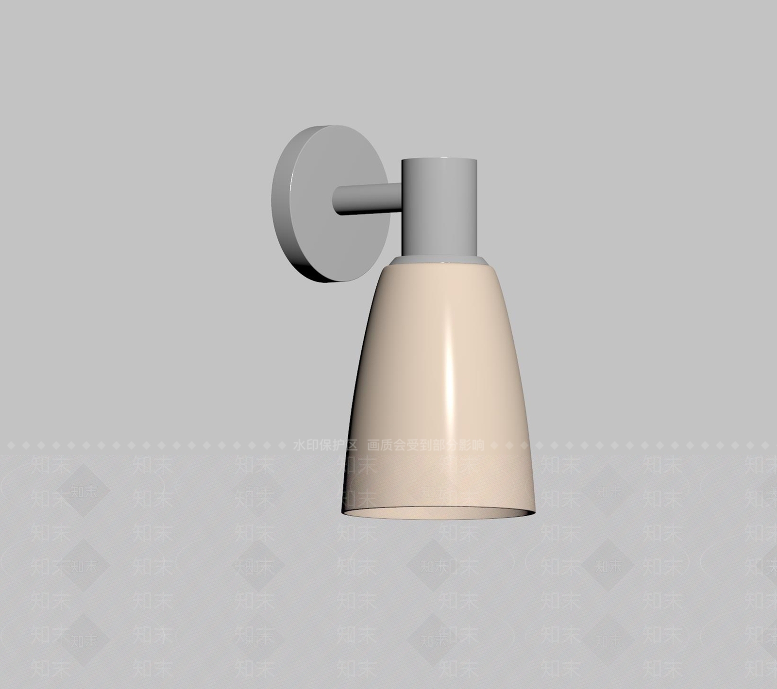 现代简约儿童壁灯3D模型下载【ID:1234004143】