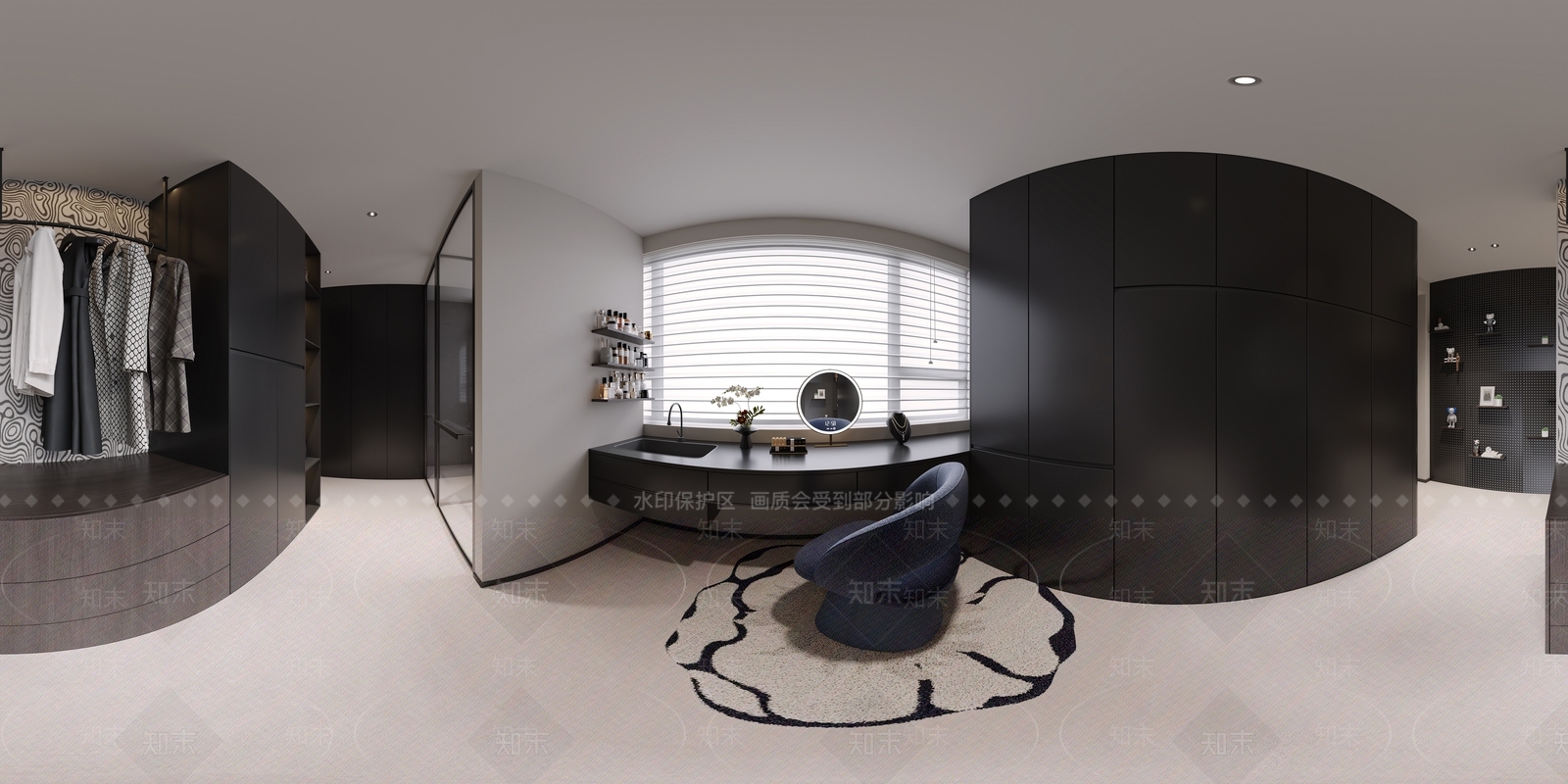 意式极简主卧3D模型下载【ID:1234004547】