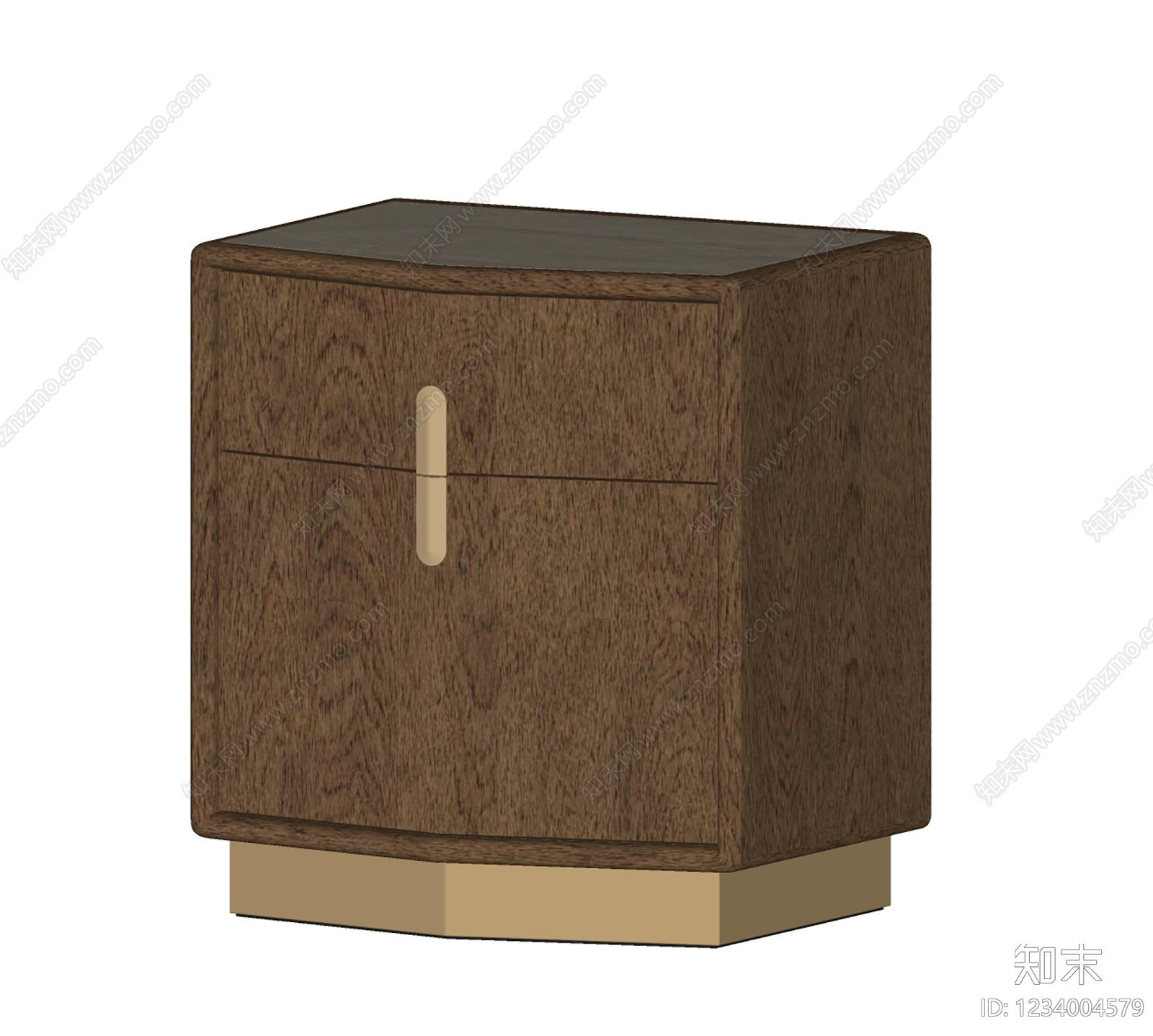 中古风床头柜SU模型下载【ID:1234004579】