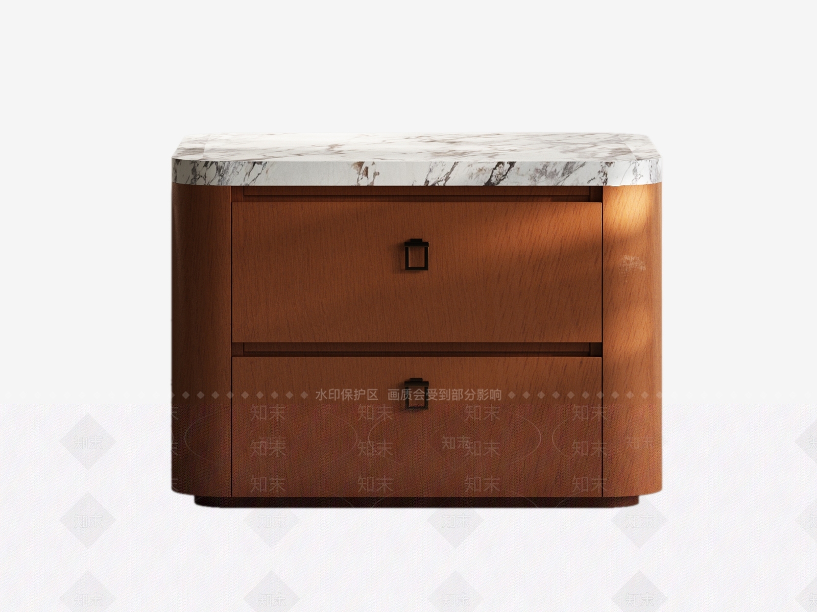中古风床头柜SU模型下载【ID:1234009872】
