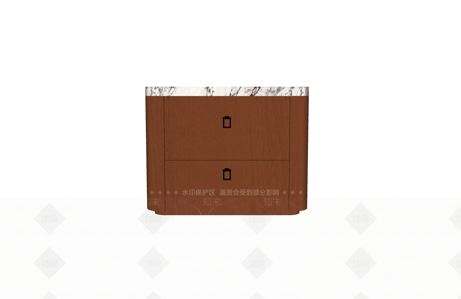 中古风床头柜SU模型下载【ID:1234009872】