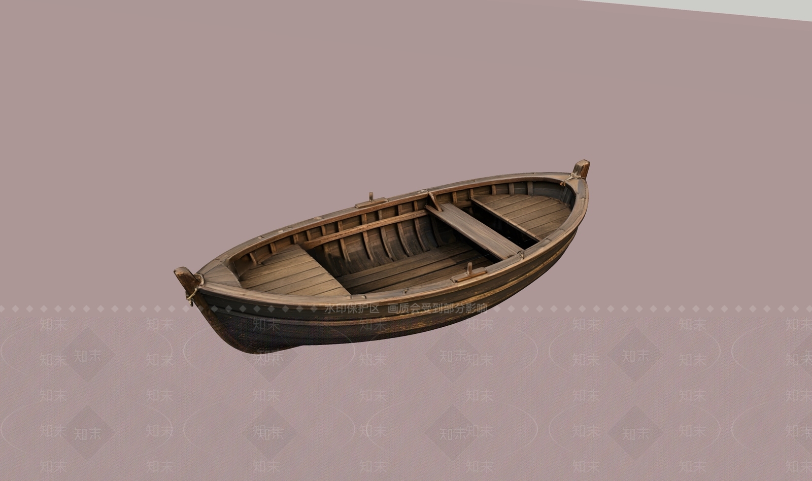 复古船SU模型下载【ID:1234026585】