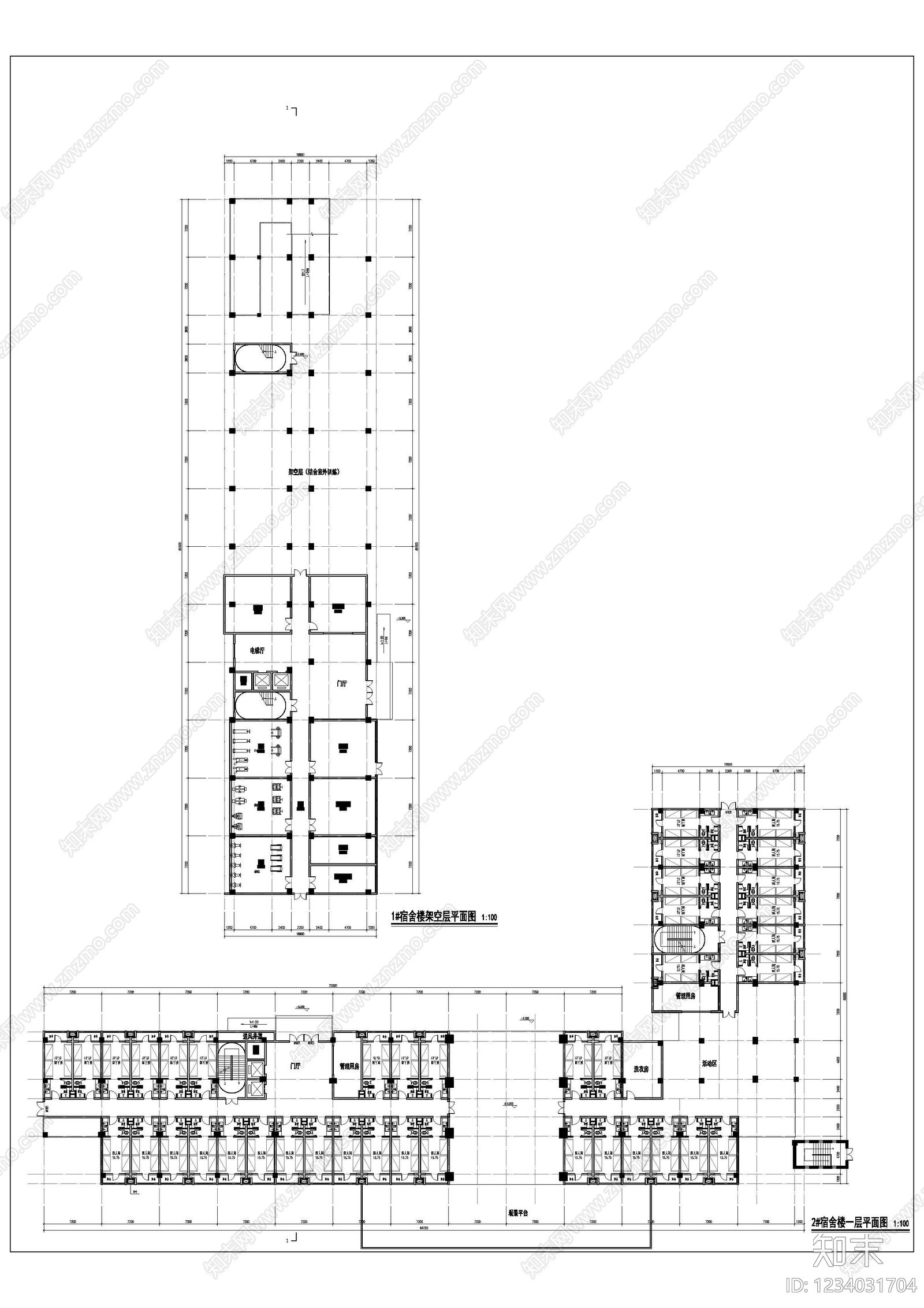学校建筑CAD图纸
