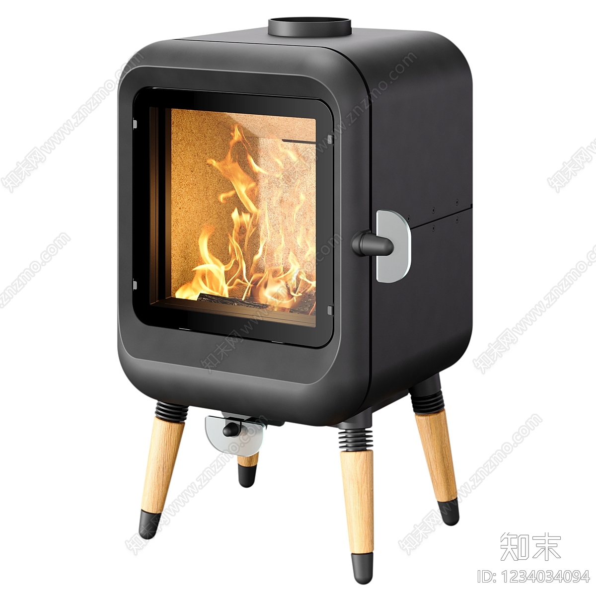 北欧取暖器3D模型下载【ID:1234034094】