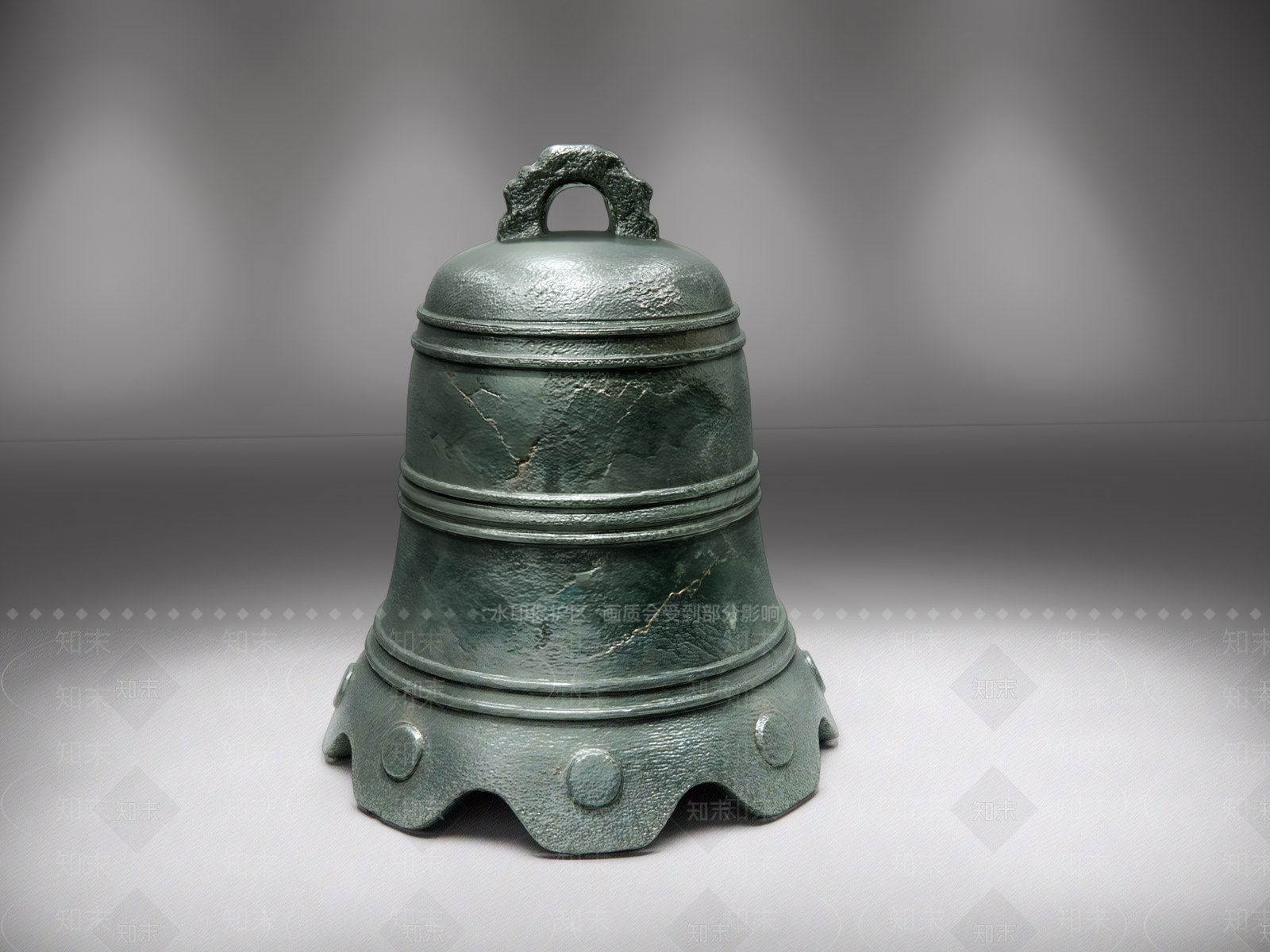 中式雕塑摆件SU模型下载【ID:1234040751】