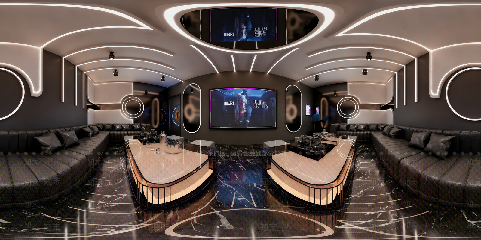 轻奢KTV3D模型下载【ID:1234040793】