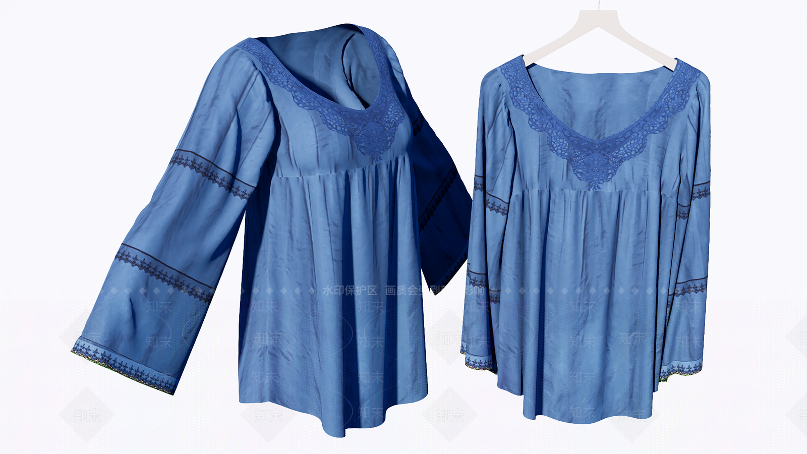 波西米亚衣服SU模型下载【ID:1234042264】
