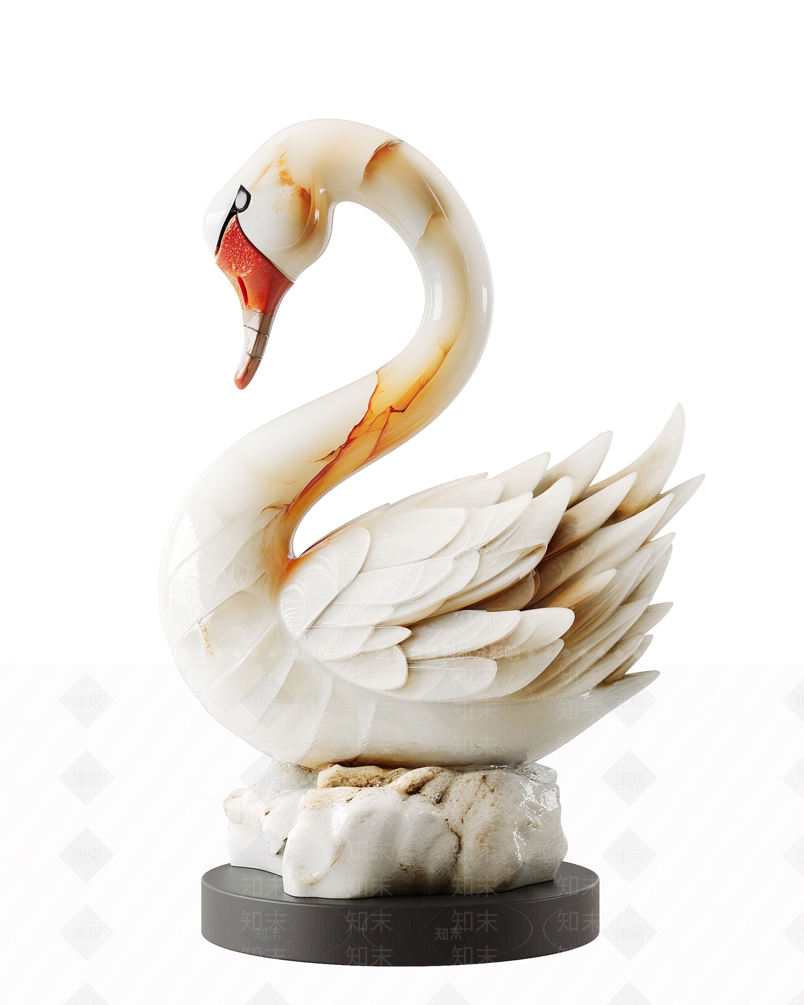 轻奢雕塑摆件3D模型下载【ID:1234055534】