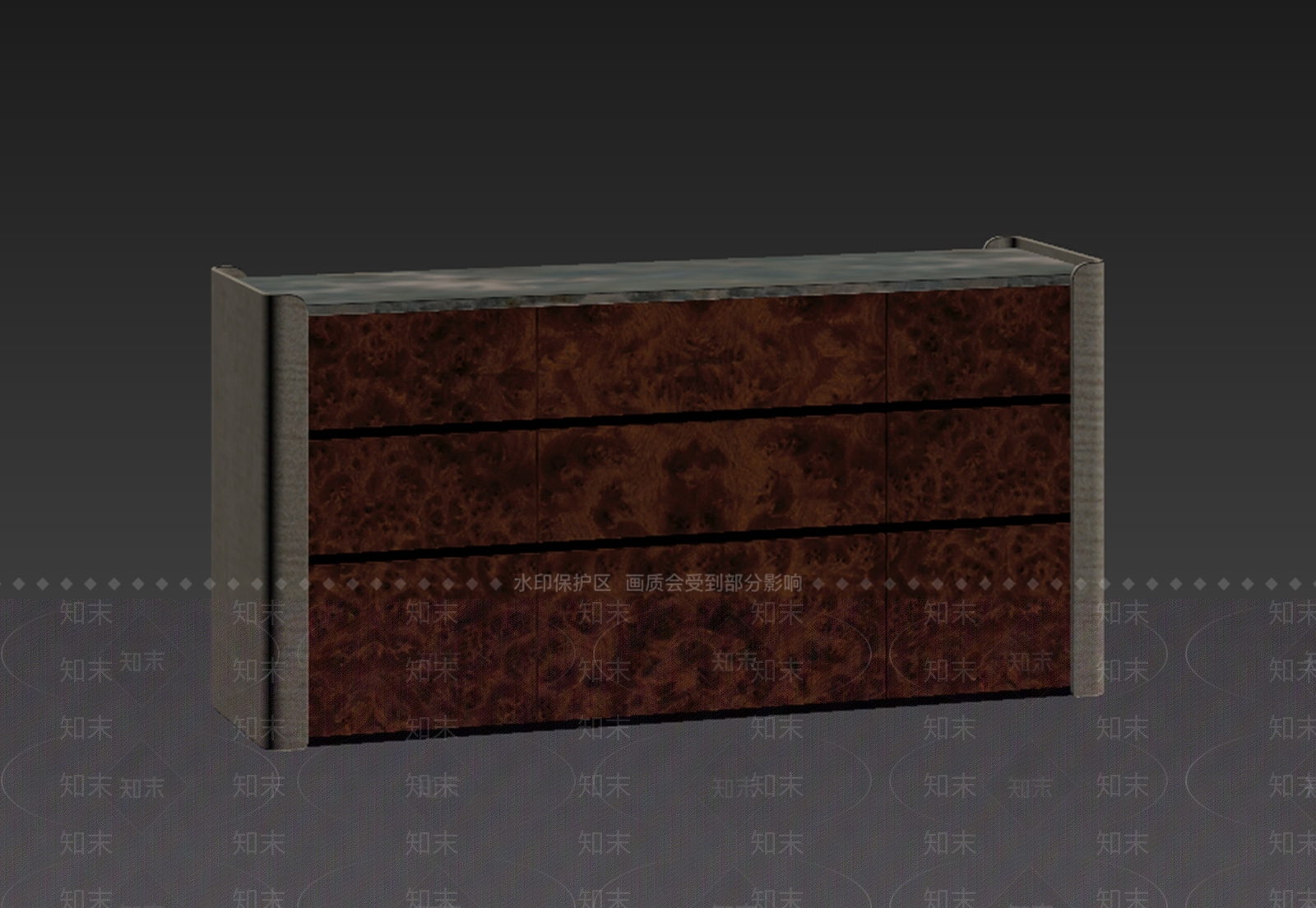 轻奢斗柜3D模型下载【ID:1234062339】