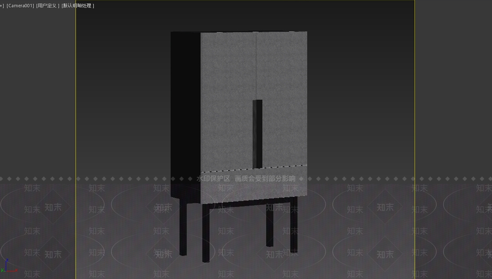 轻奢餐边柜3D模型下载【ID:1234064451】
