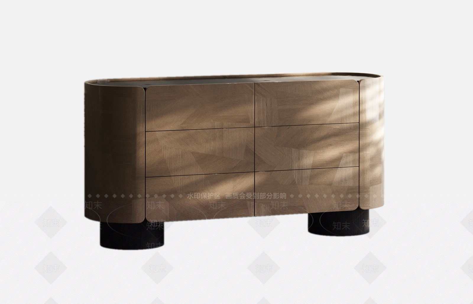 意式极简斗柜3D模型下载【ID:1234064809】
