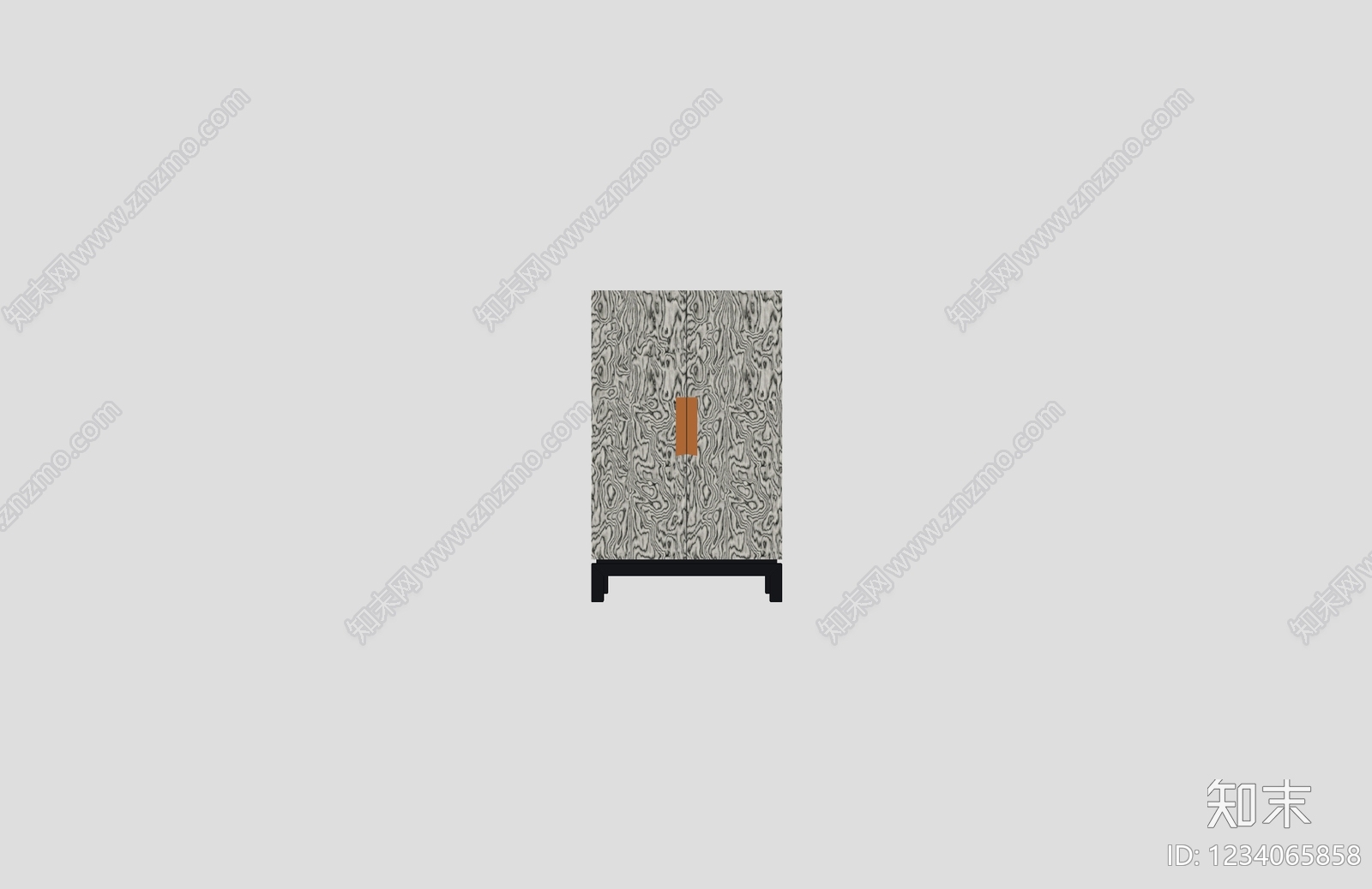 轻奢储物柜SU模型下载【ID:1234065858】