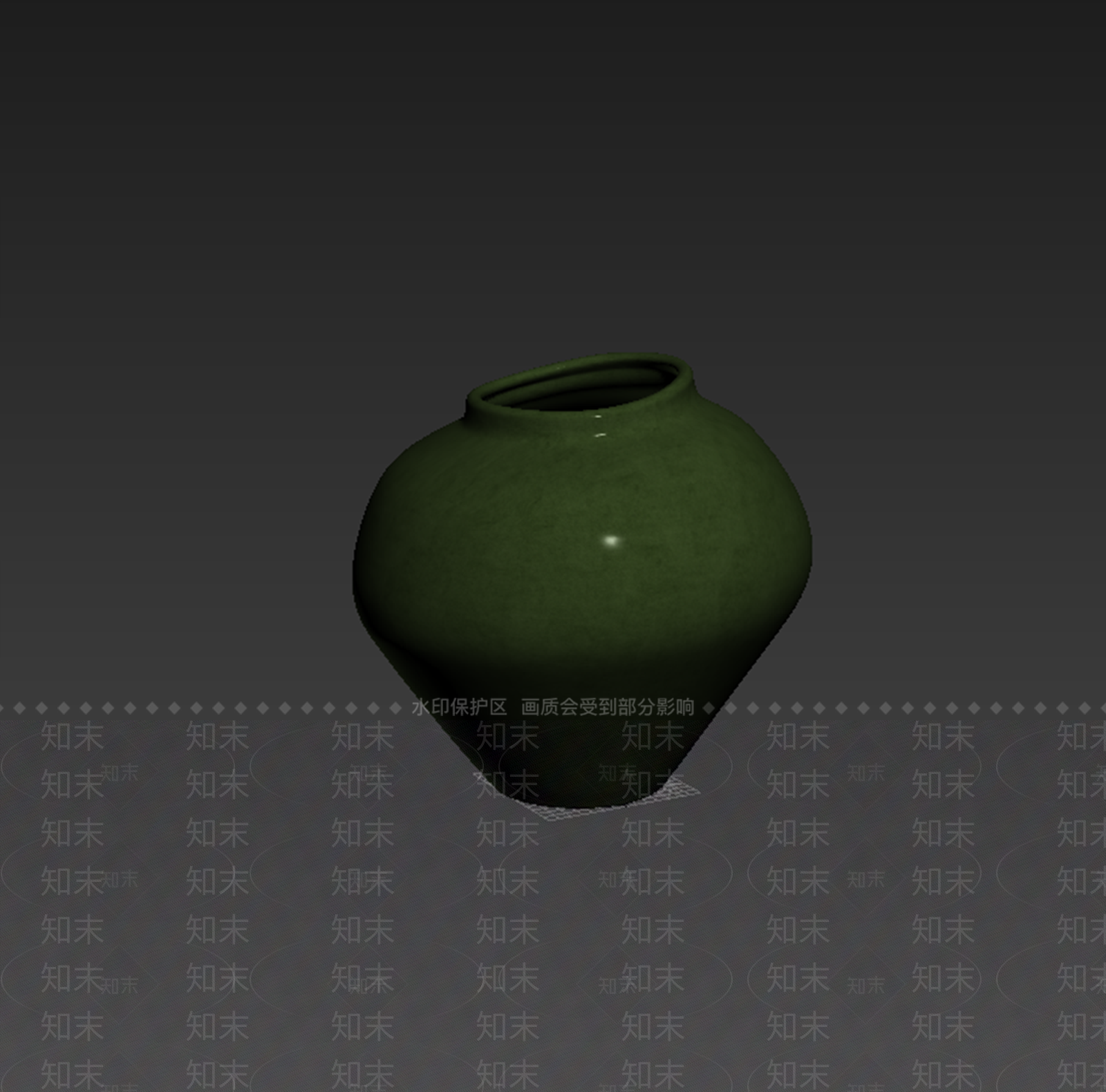 中式花瓶3D模型下载【ID:1234073413】
