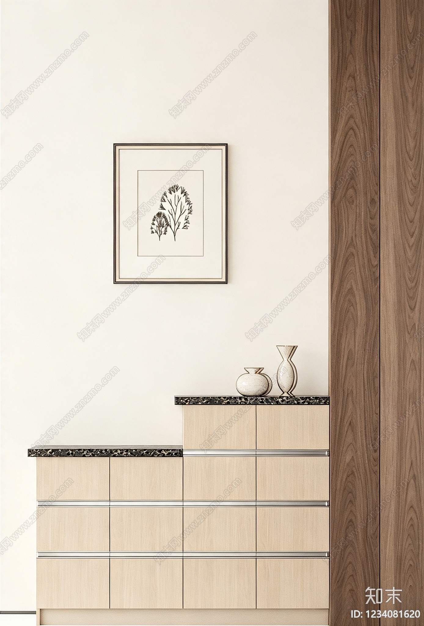 柜子cad施工图下载【ID:1234081620】
