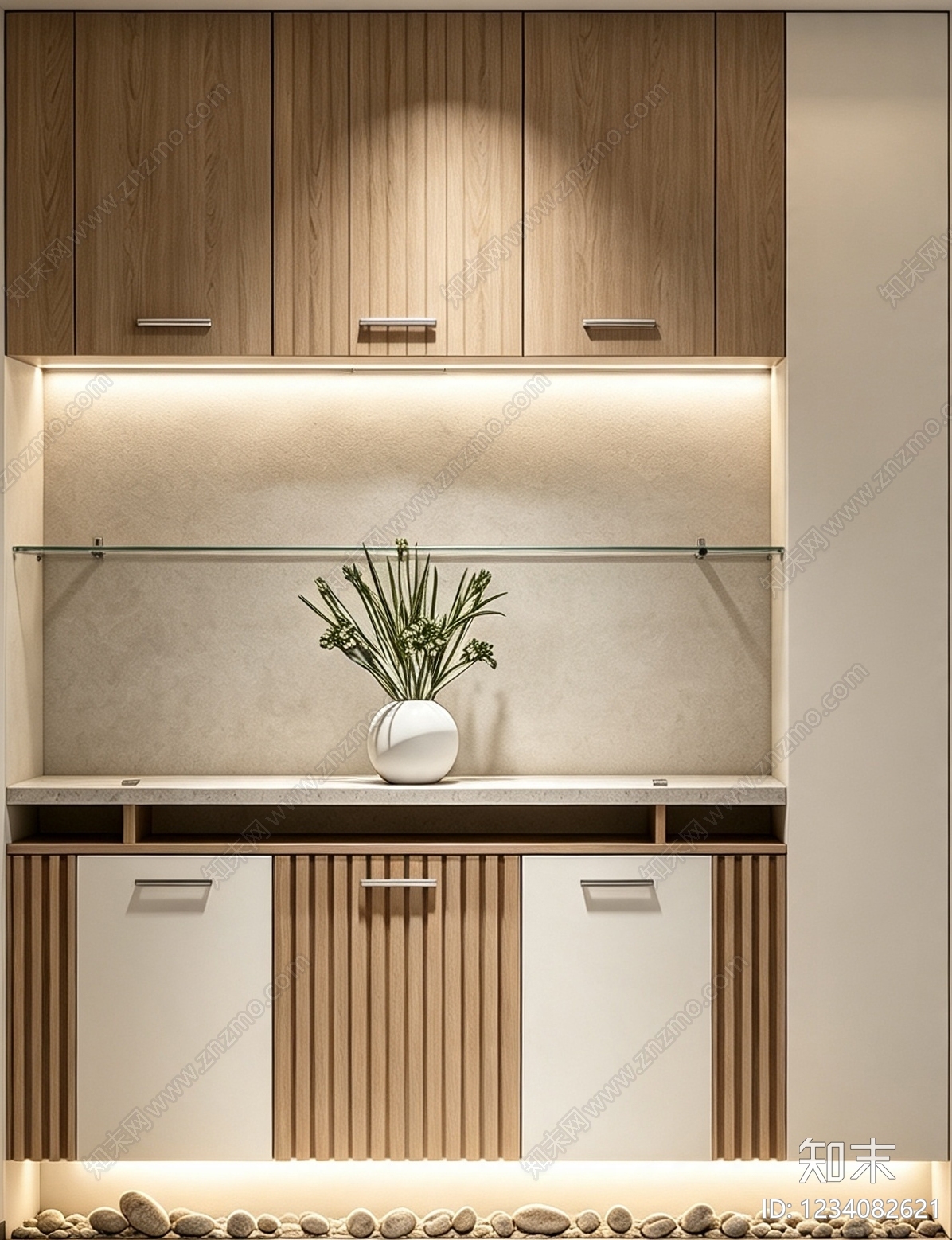 柜子cad施工图下载【ID:1234082621】