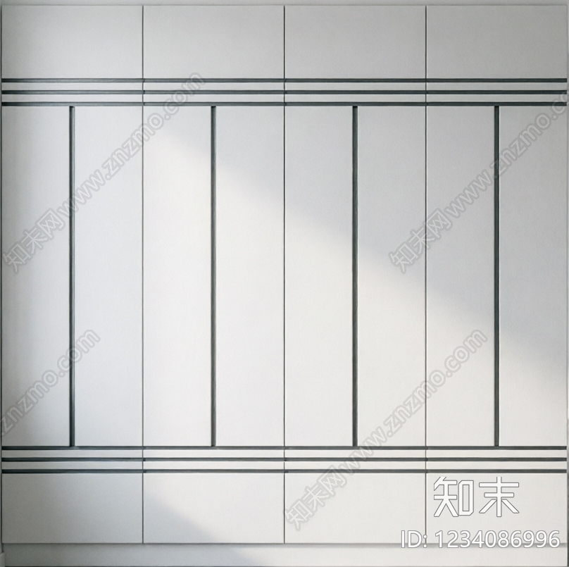 柜子cad施工图下载【ID:1234086996】