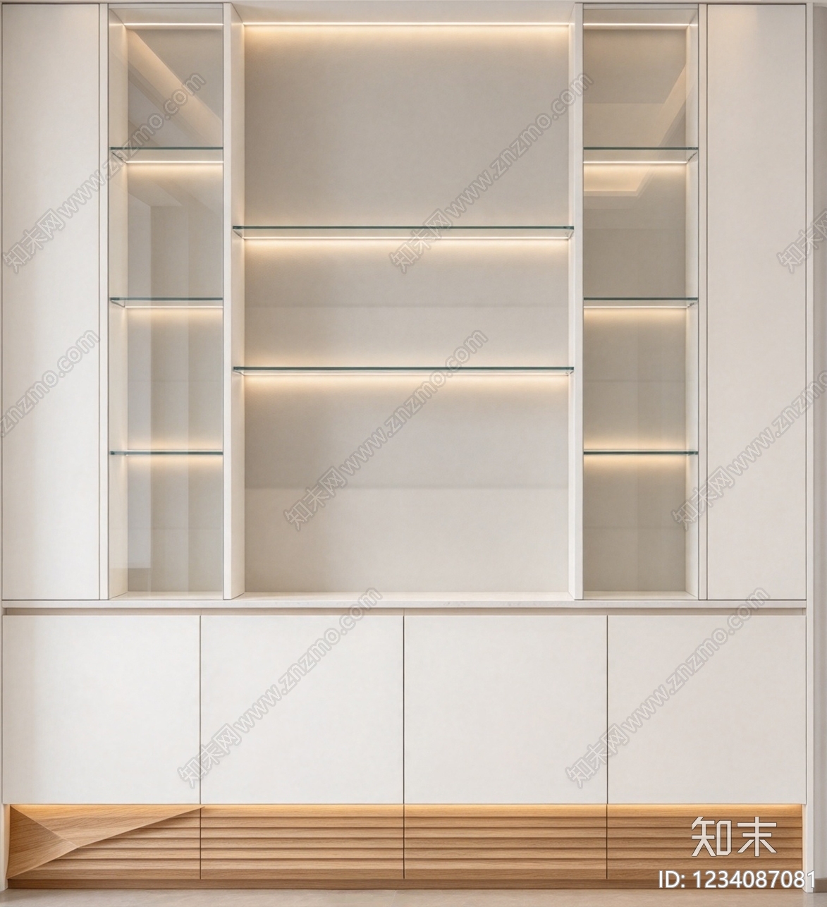 柜子cad施工图下载【ID:1234087081】