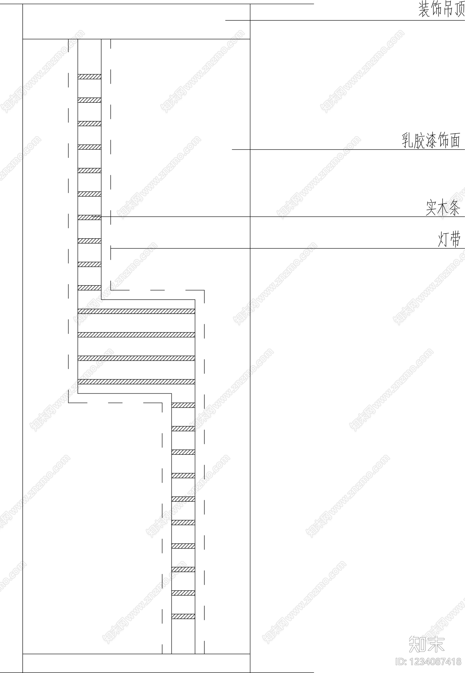 柜子cad施工图下载【ID:1234087418】