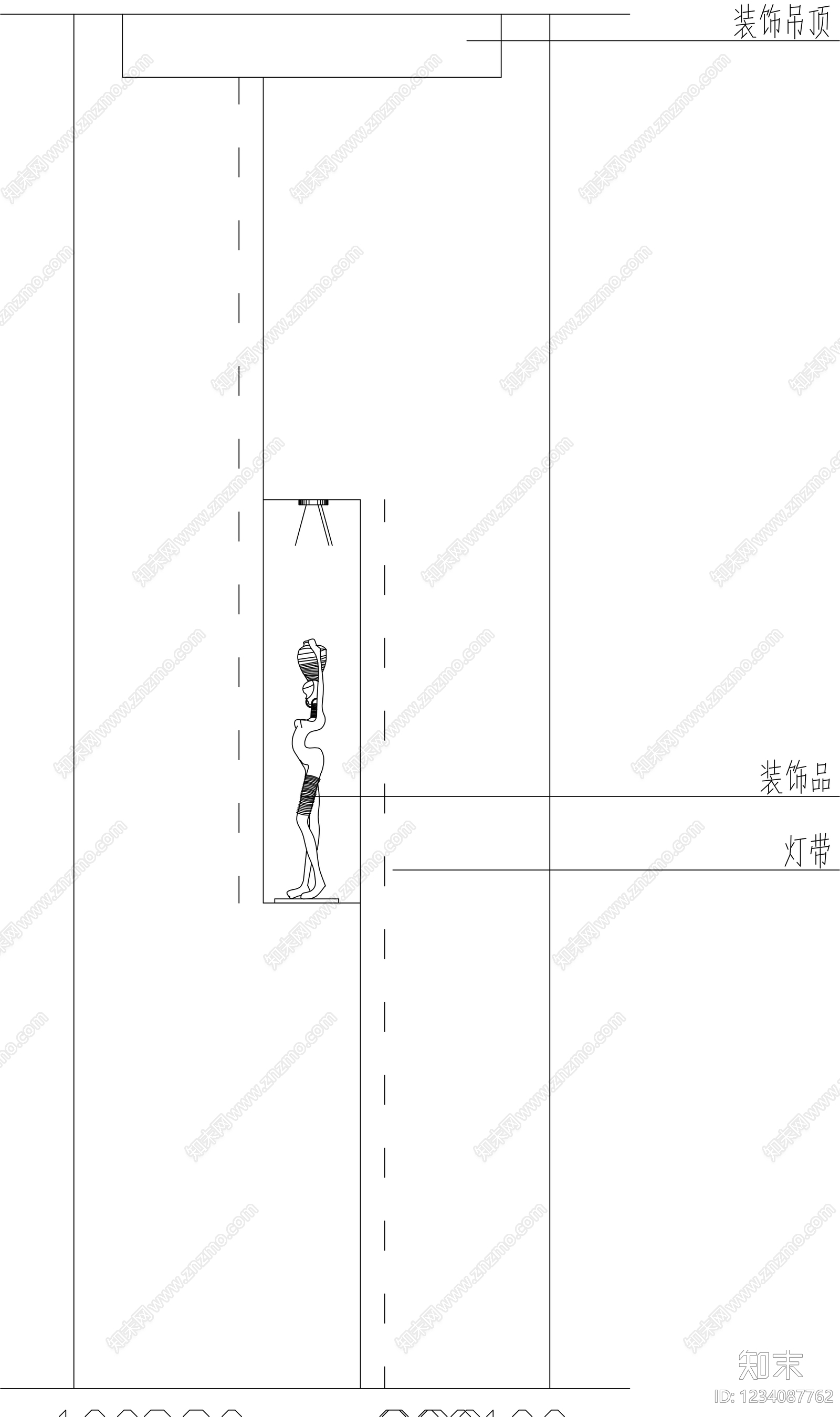 柜子cad施工图下载【ID:1234087762】
