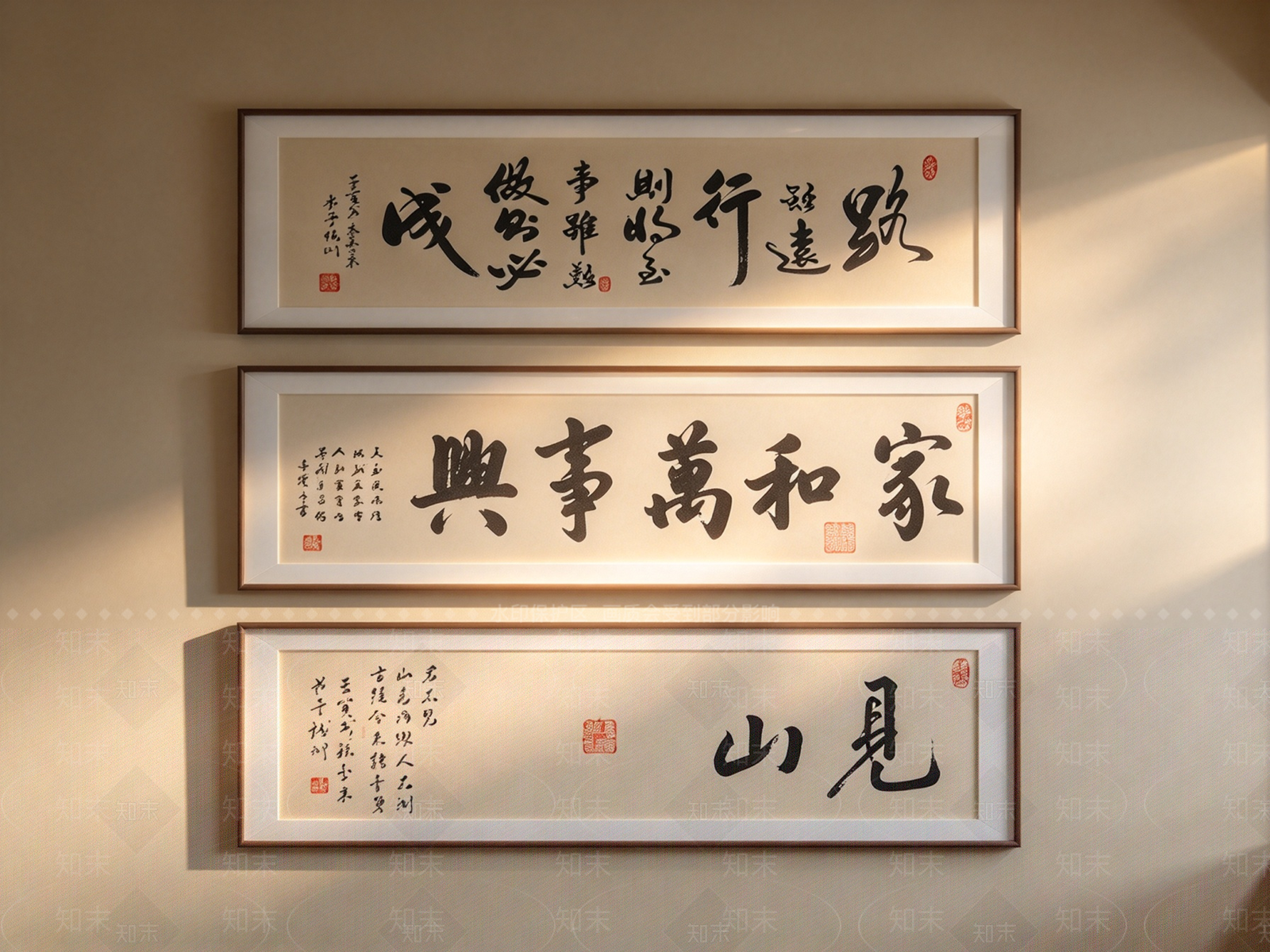 新中式字画3D模型下载【ID:1234102161】
