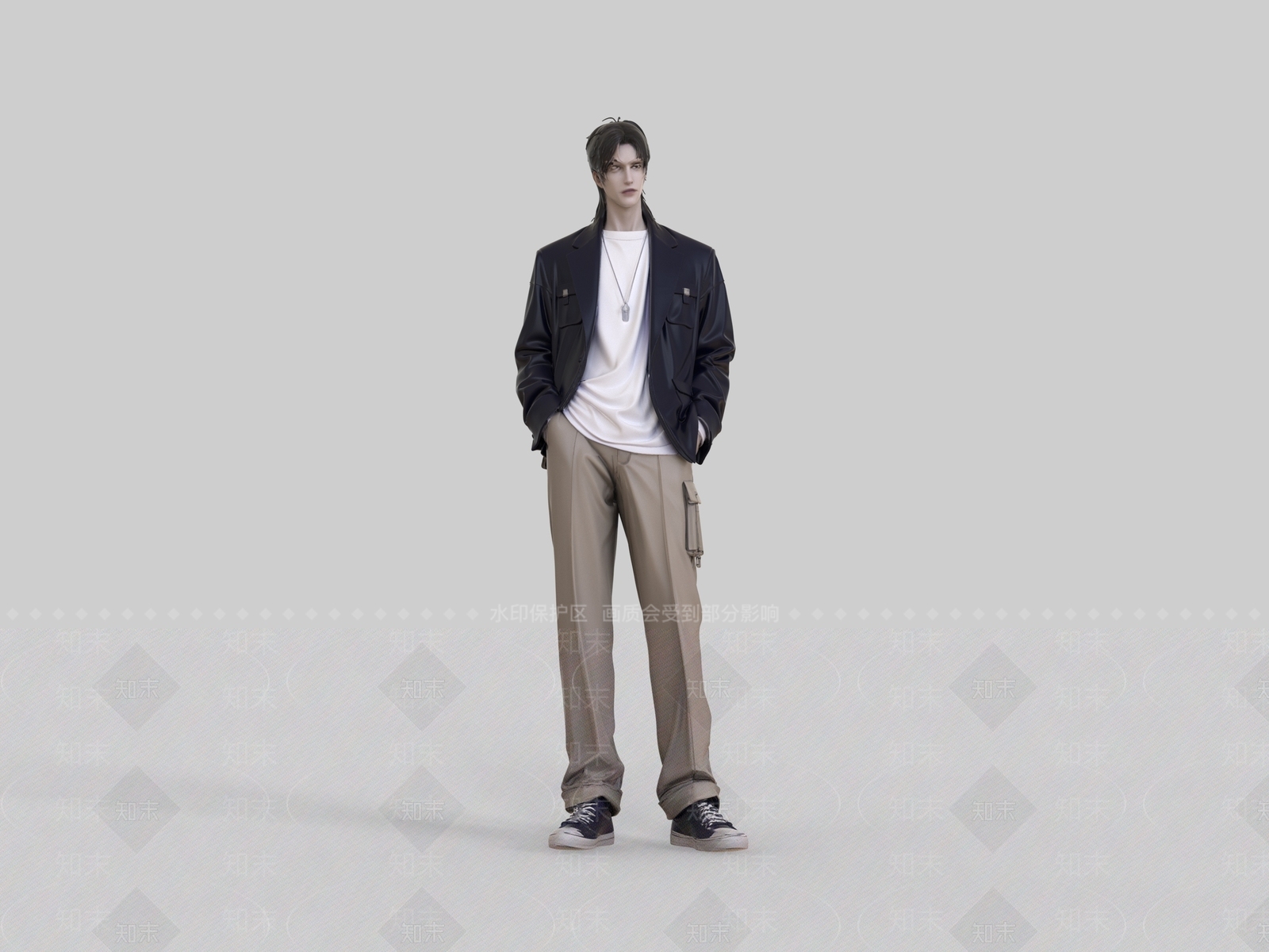 男人3D模型下载【ID:1234104505】