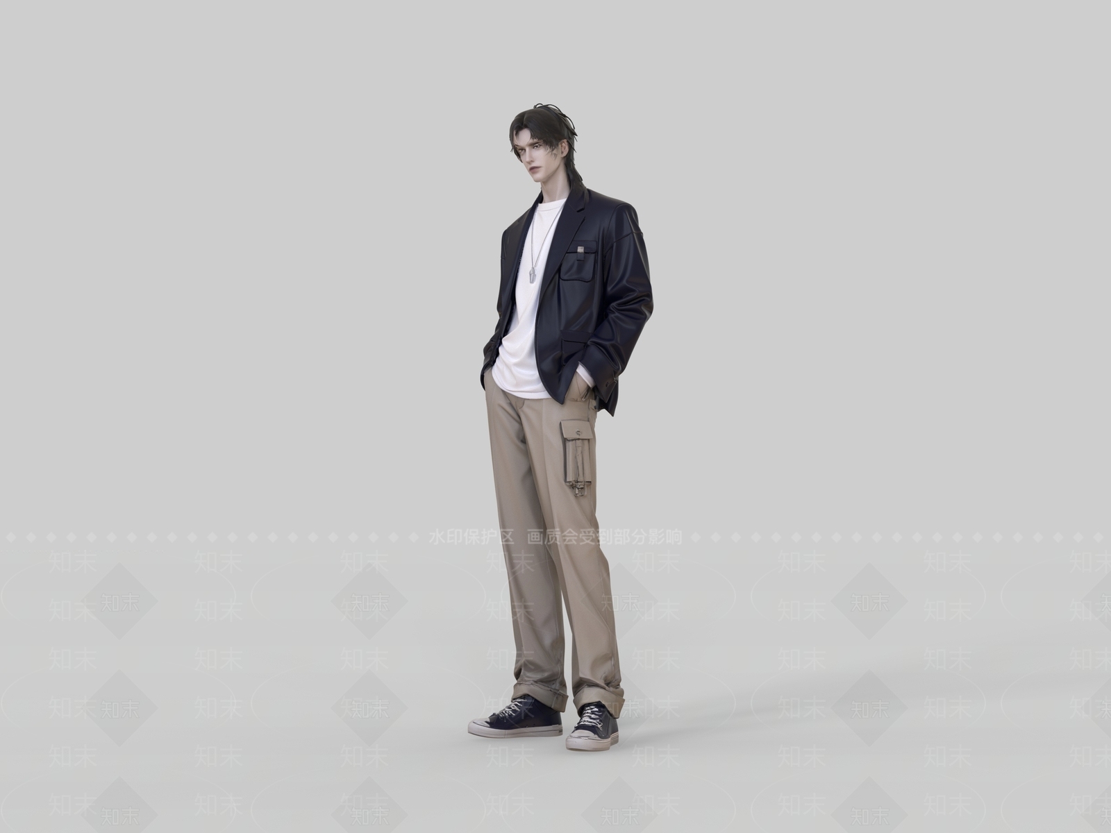 男人3D模型下载【ID:1234104505】
