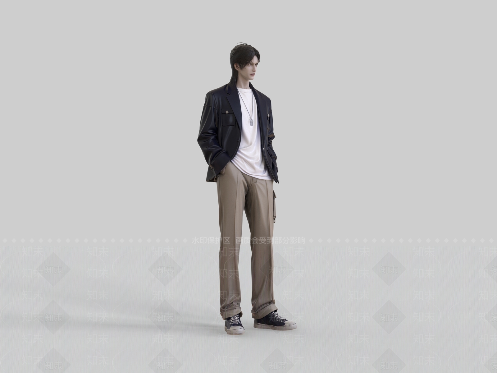 男人3D模型下载【ID:1234104505】