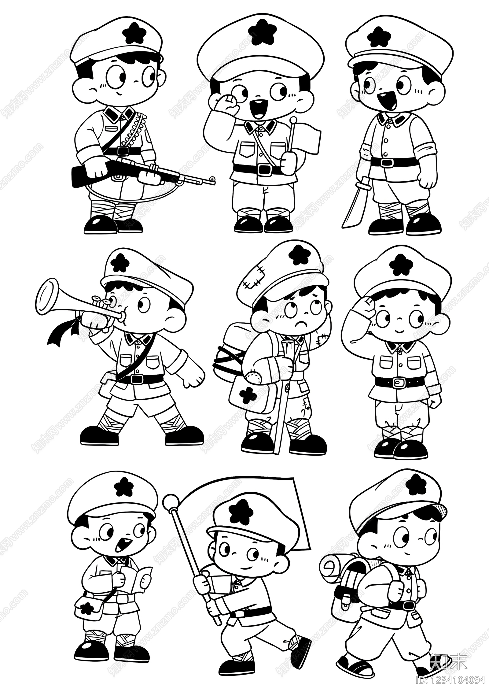 人物CAD图纸