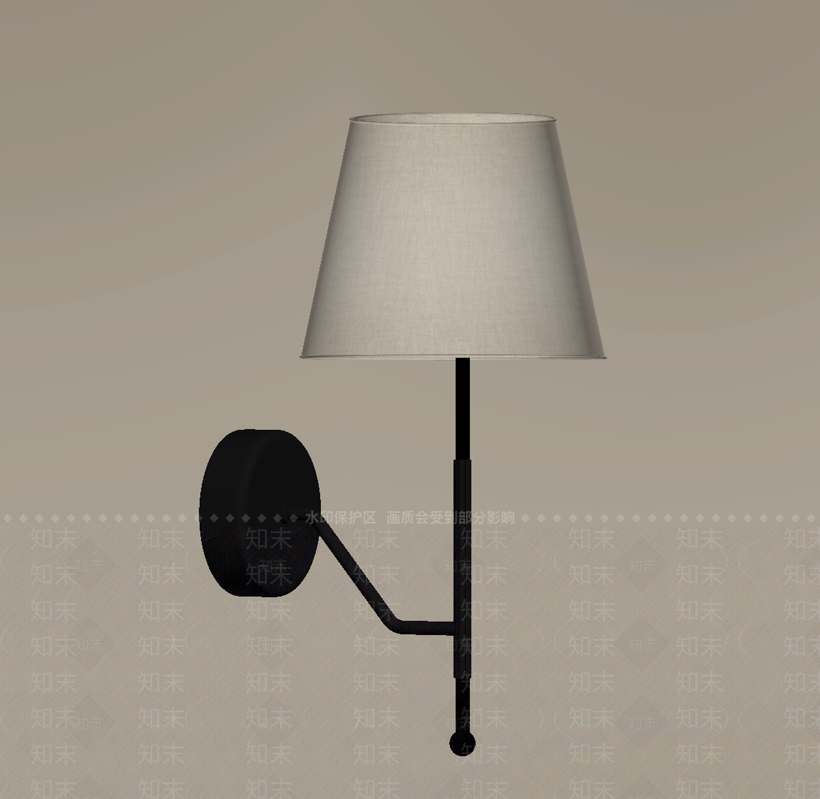 现代简约壁灯3D模型下载【ID:1234104693】