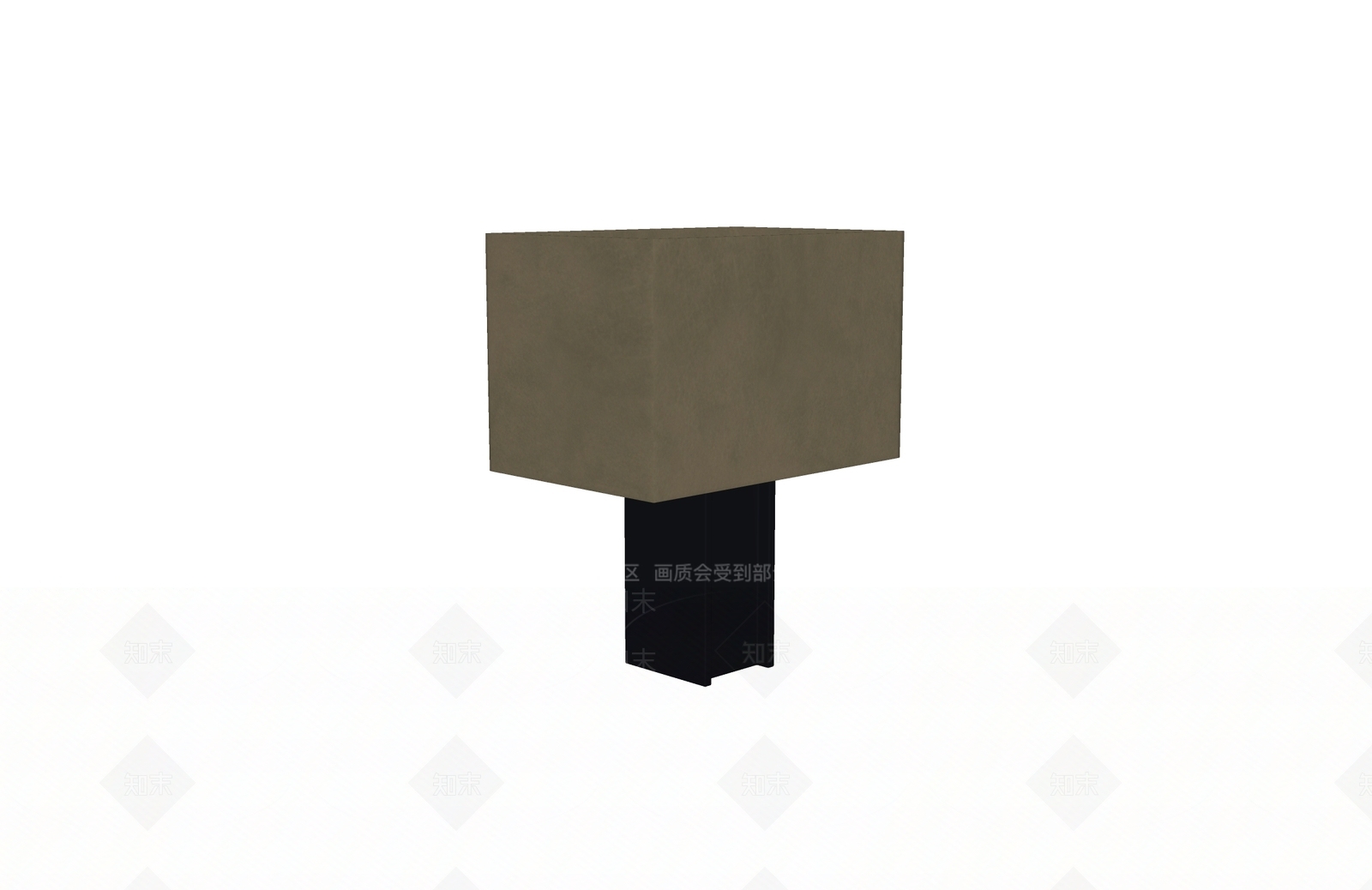 极简台灯SU模型下载【ID:1234106135】