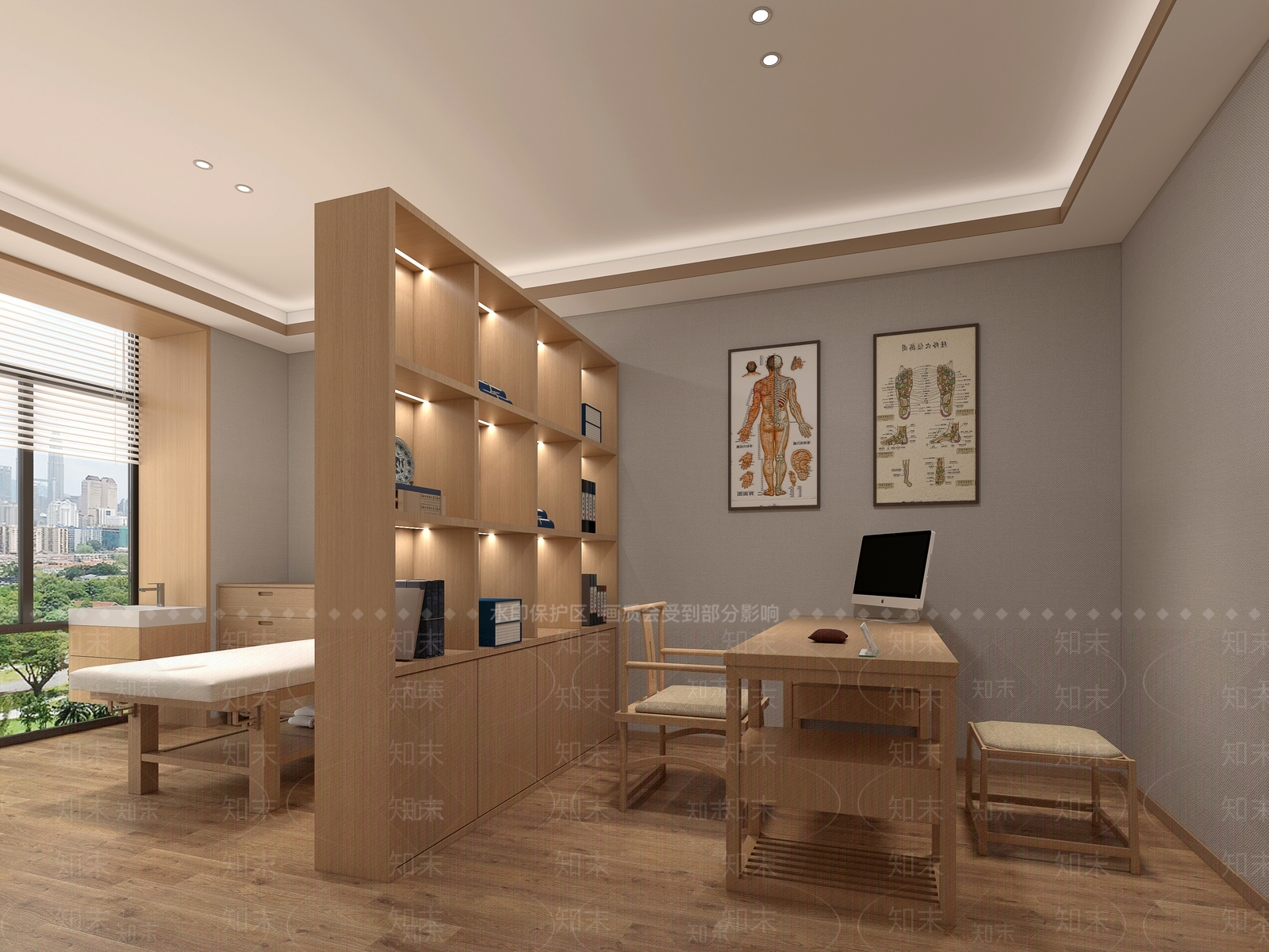 新中式中医馆3D模型下载【ID:1234114303】
