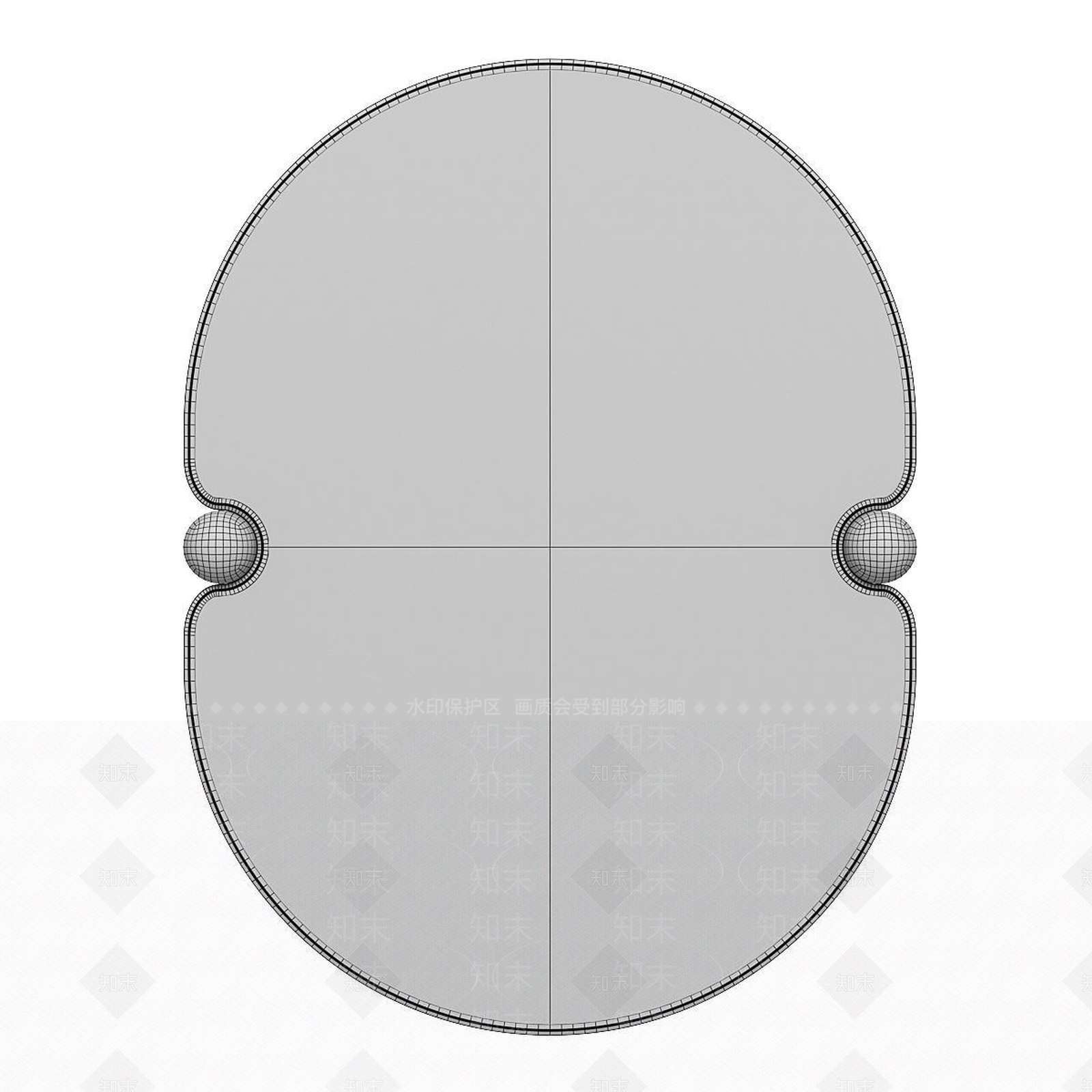 轻奢镜子3D模型下载【ID:1234126601】