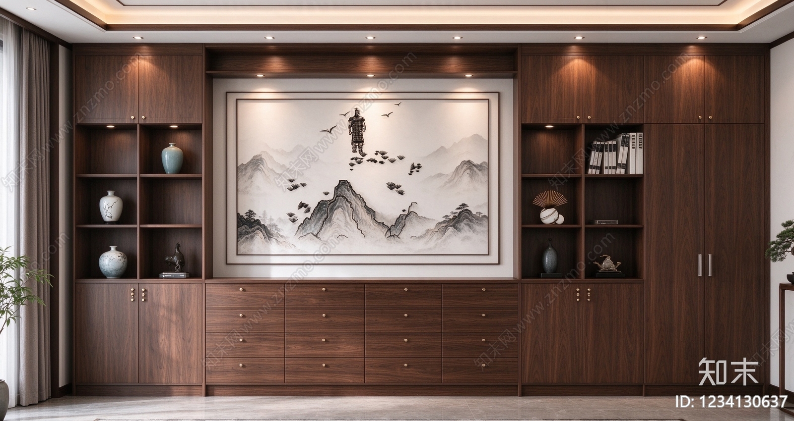 柜子cad施工图下载【ID:1234130637】