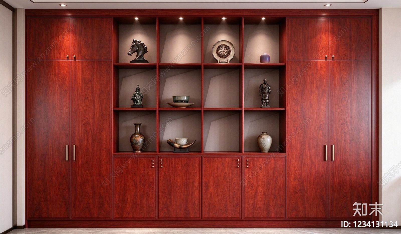 柜子cad施工图下载【ID:1234131134】