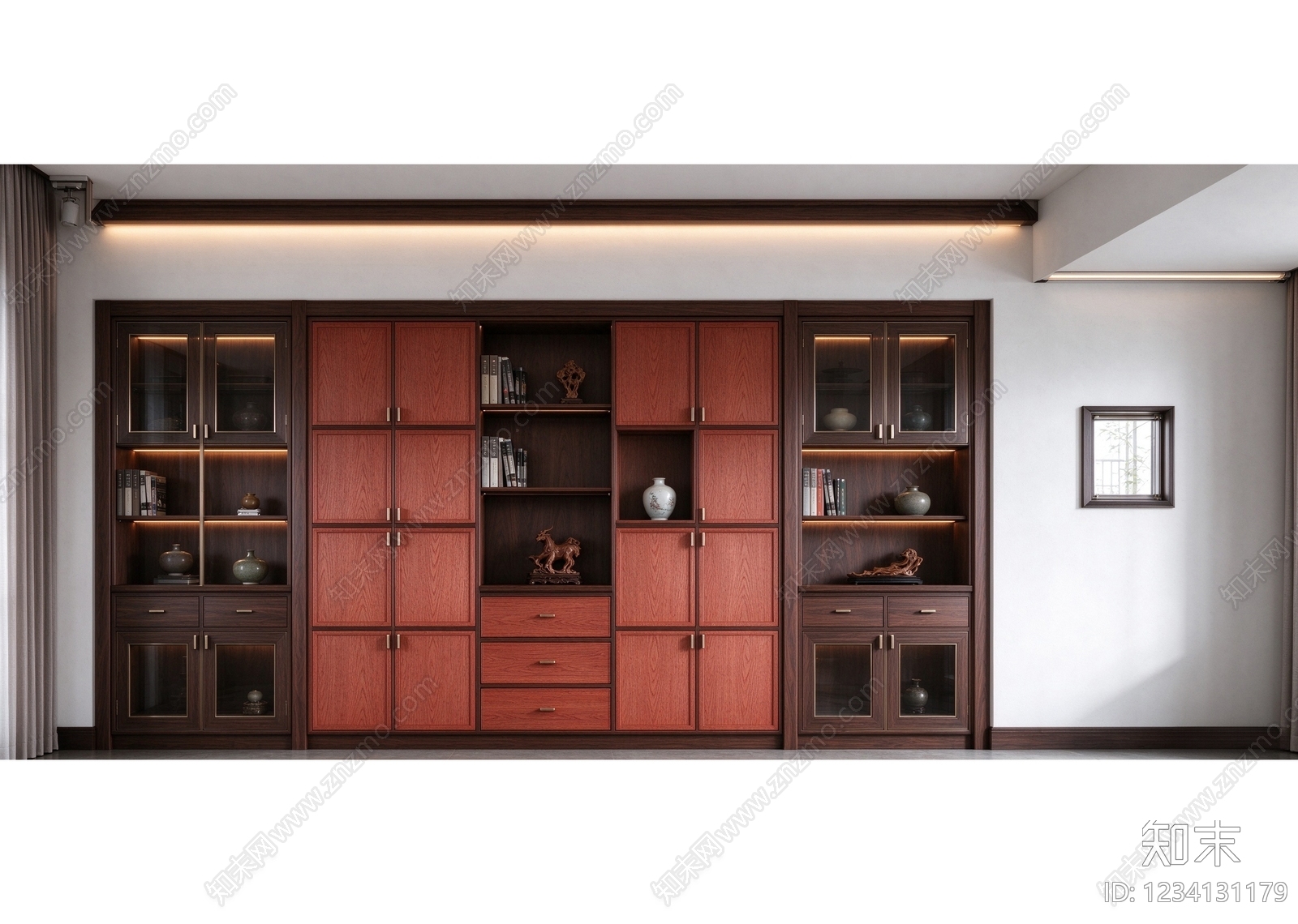 柜子cad施工图下载【ID:1234131179】