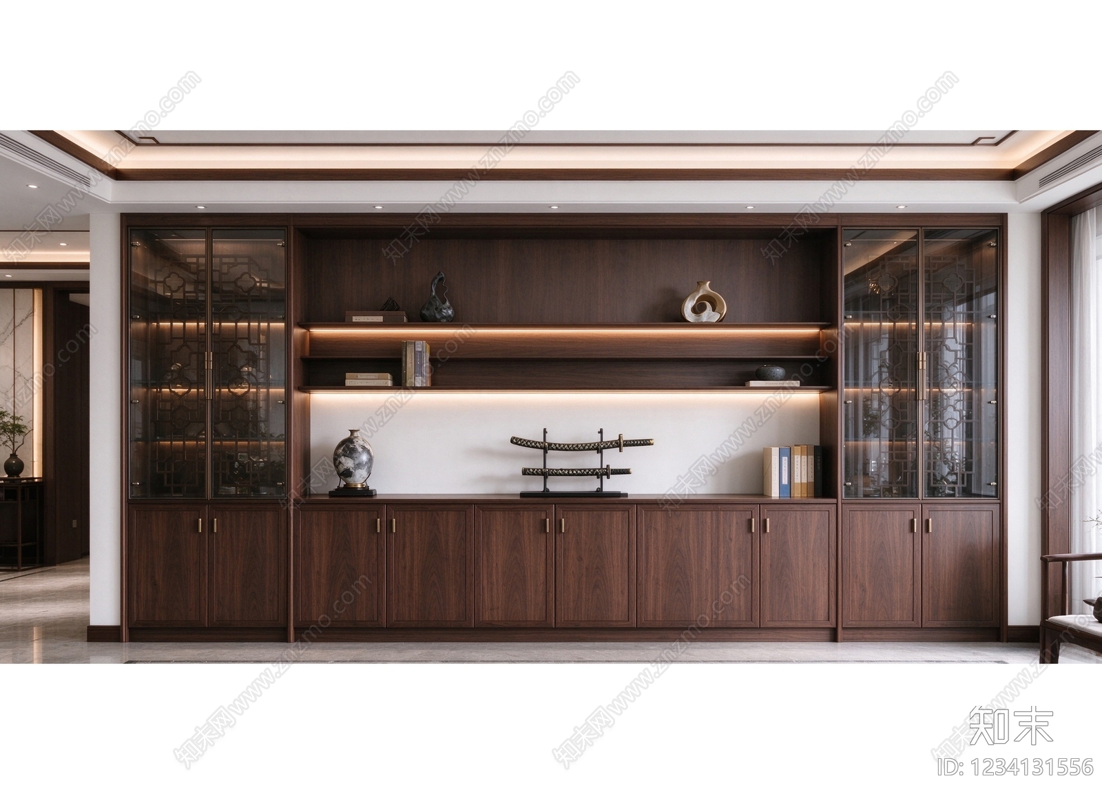 柜子cad施工图下载【ID:1234131556】