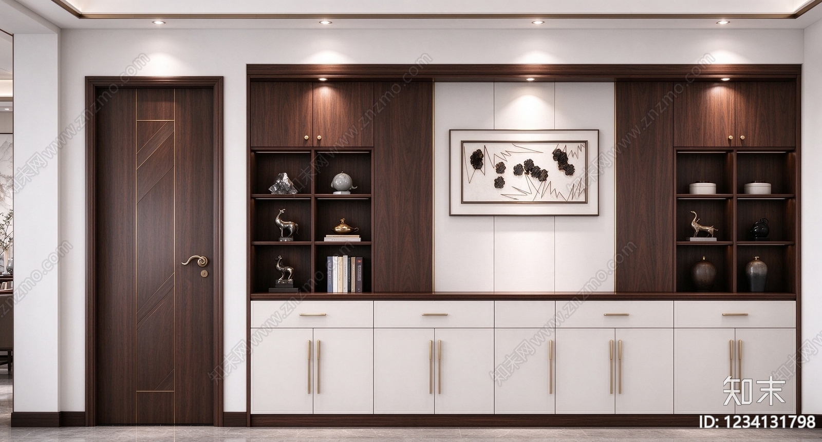 柜子cad施工图下载【ID:1234131798】