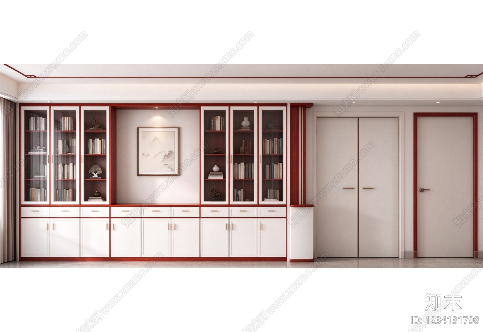 柜子cad施工图下载【ID:1234131798】