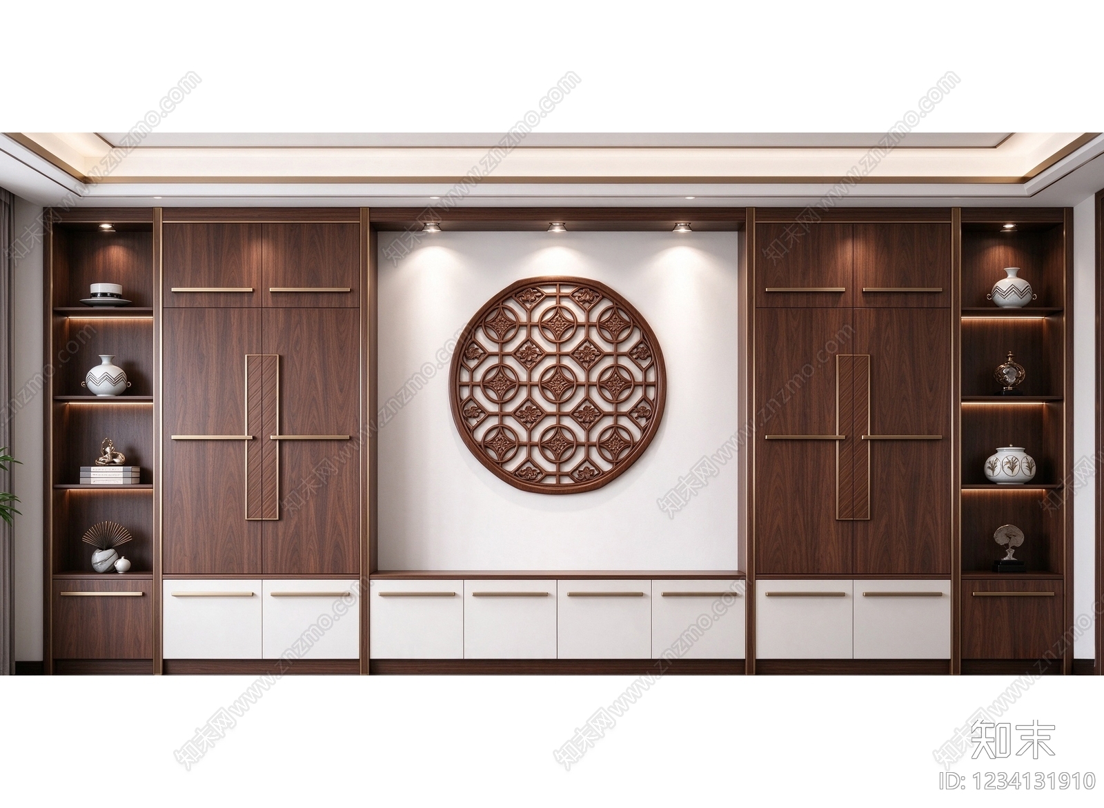 柜子cad施工图下载【ID:1234131910】