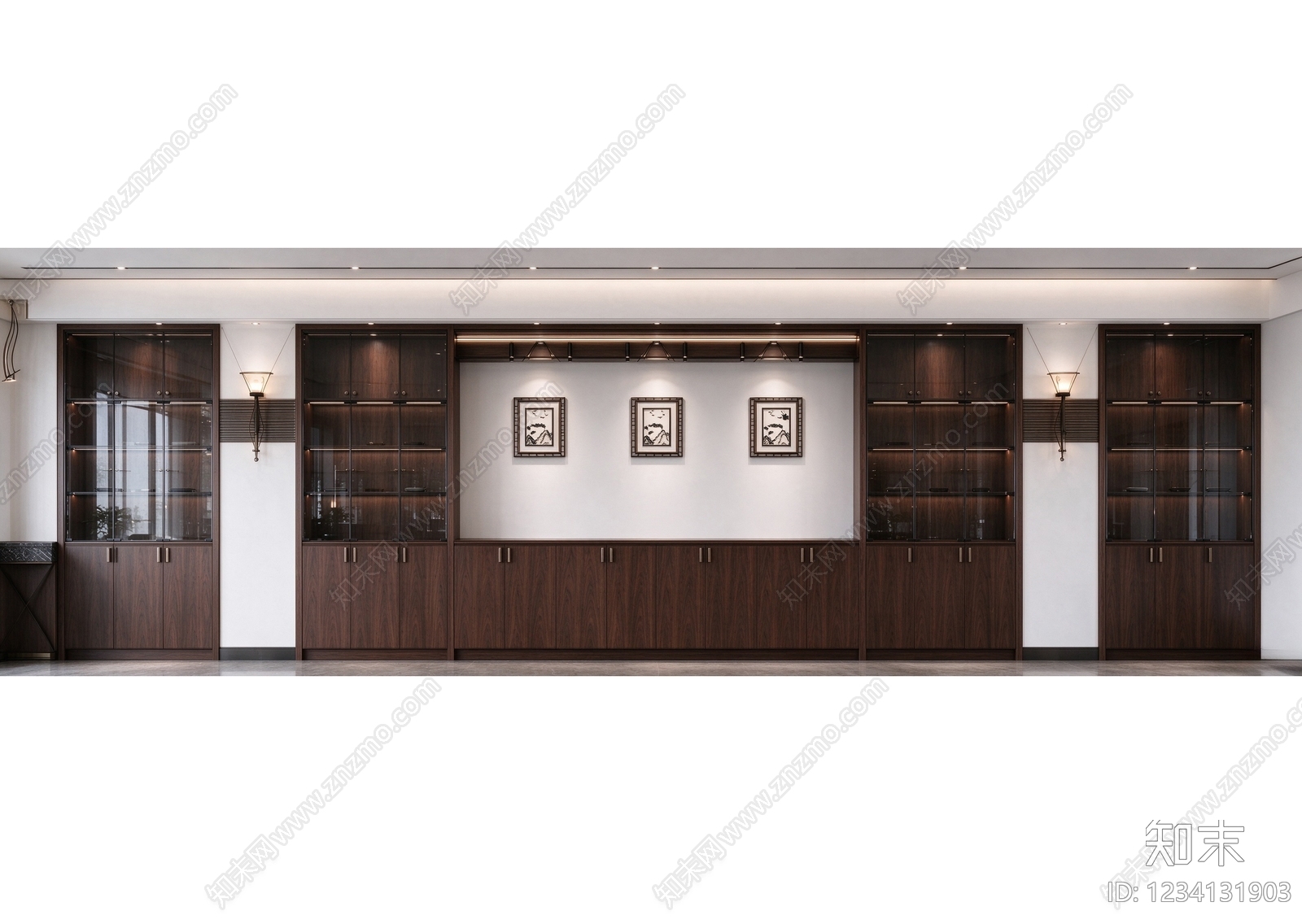 柜子cad施工图下载【ID:1234131903】