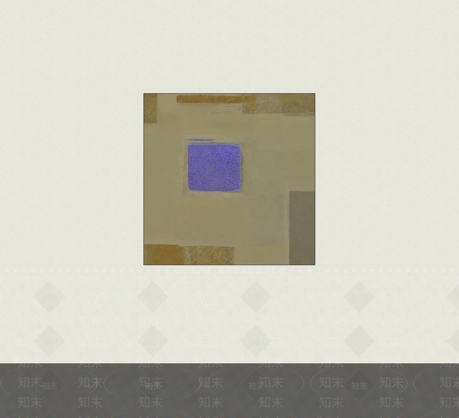 侘寂抽象画SU模型下载【ID:1234132530】