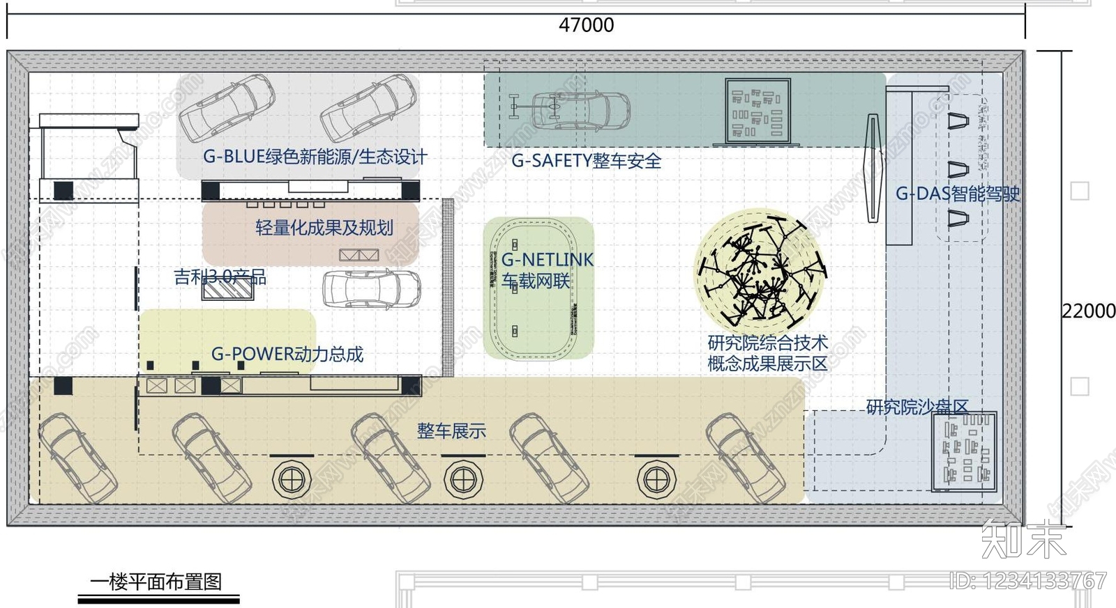 其他商业空间cad施工图下载【ID:1234133767】