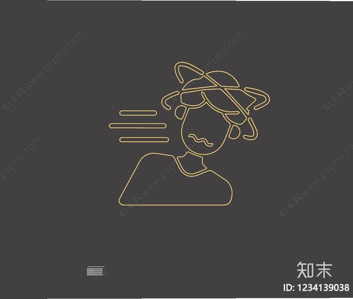赛博朋克风霓虹灯SU模型下载【ID:1234139038】