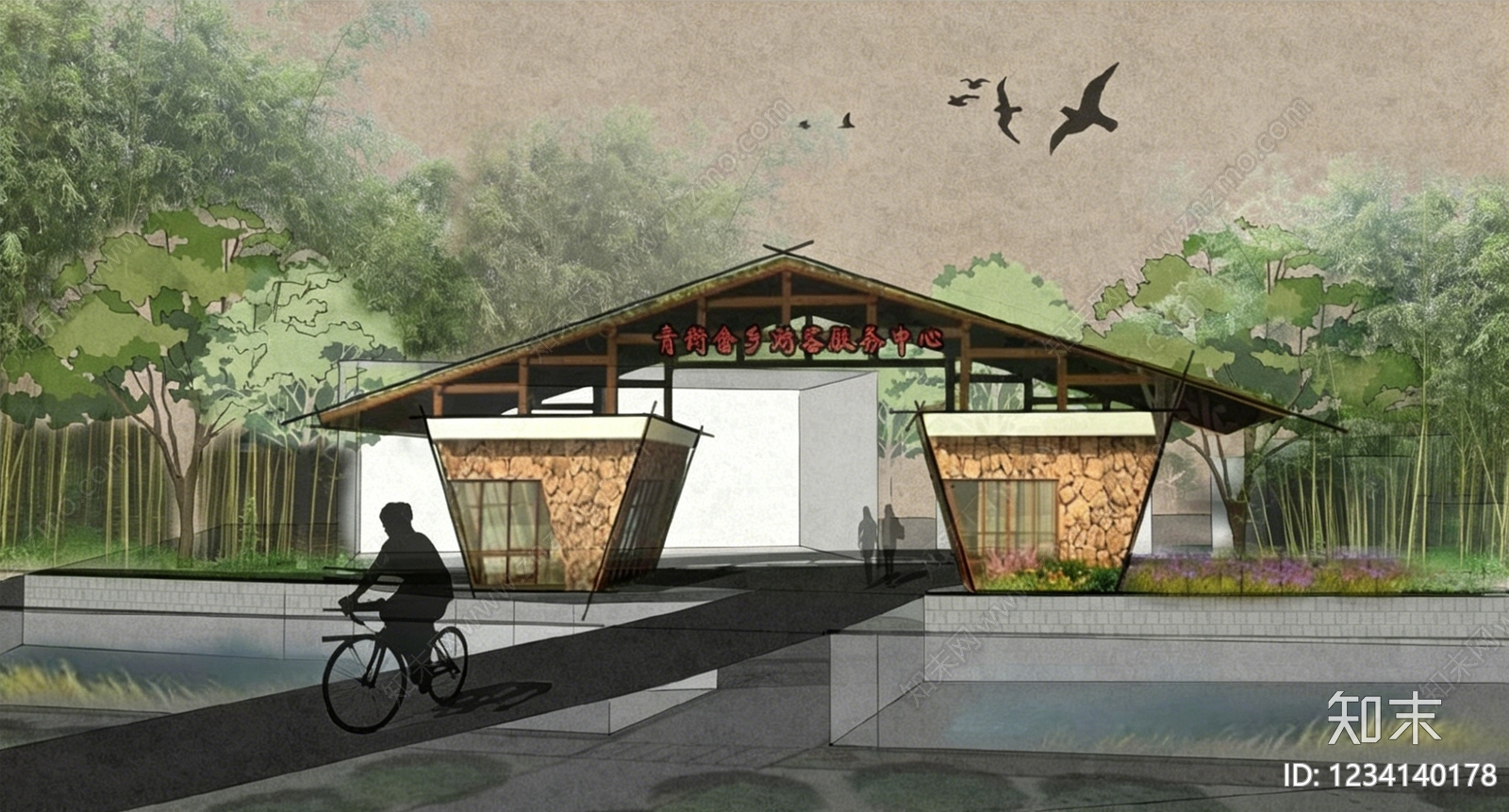 门卫室建筑CAD图纸