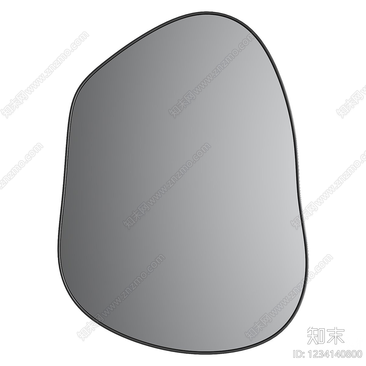极简镜子3D模型下载【ID:1234140800】
