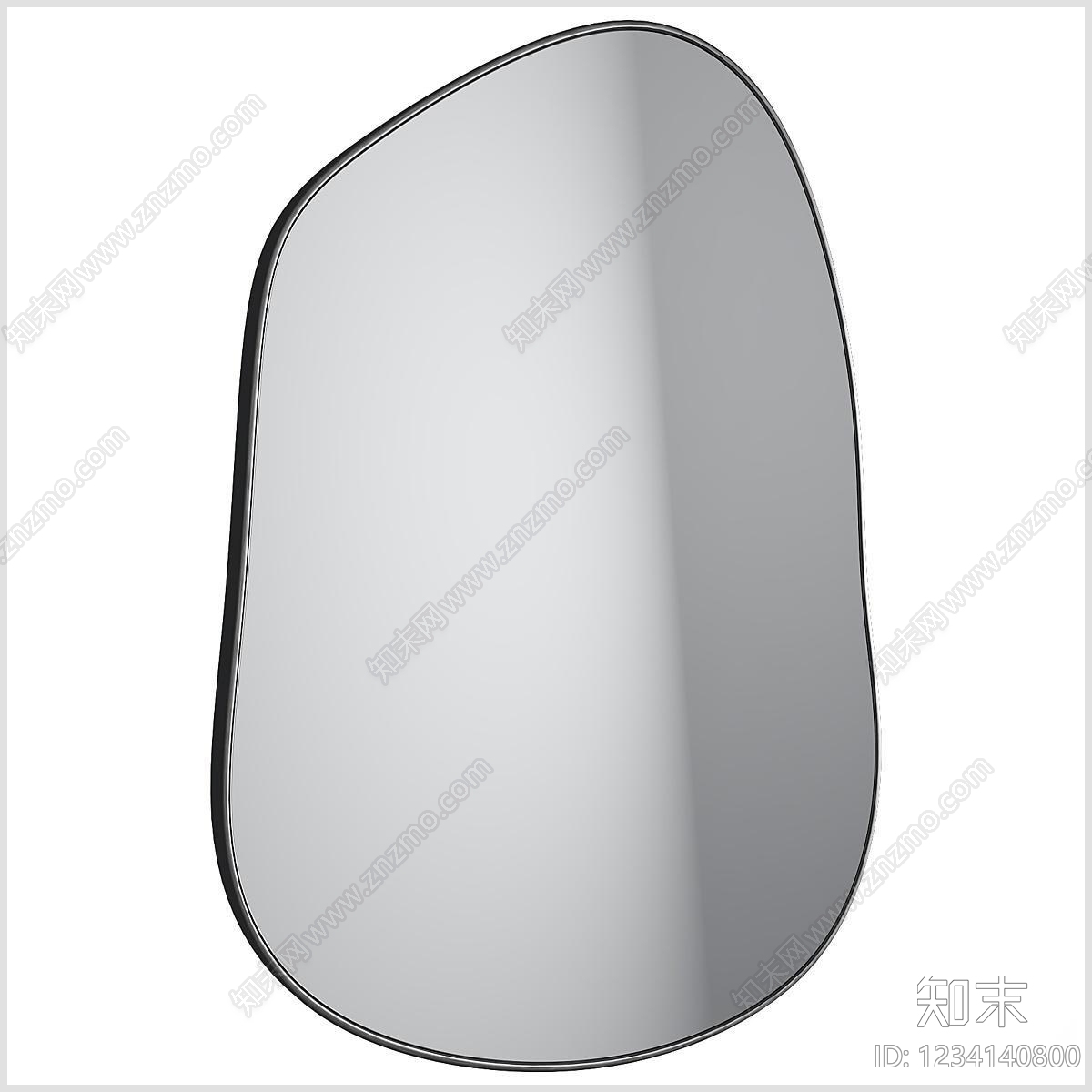 极简镜子3D模型下载【ID:1234140800】