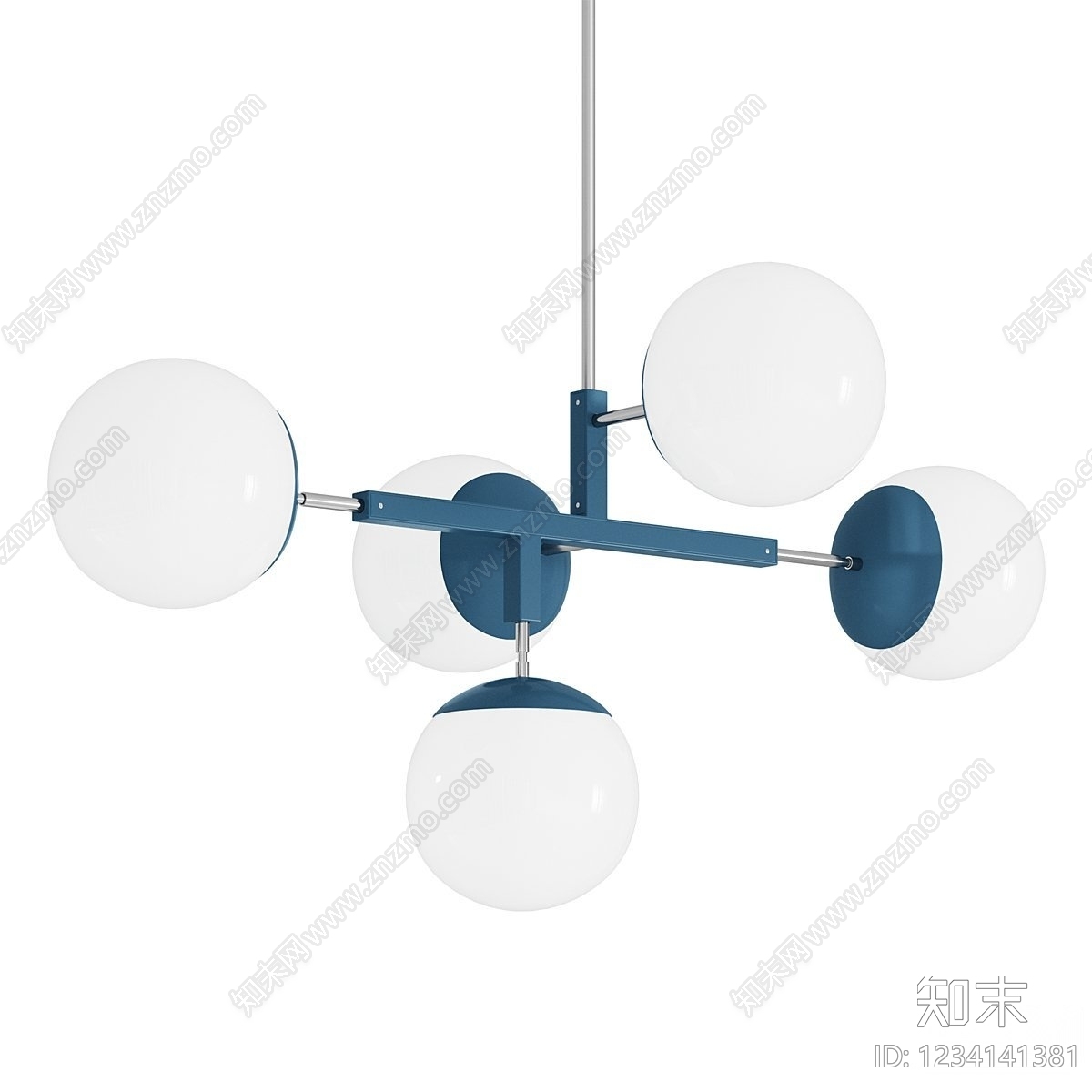 现代儿童房吊灯3D模型下载【ID:1234141381】