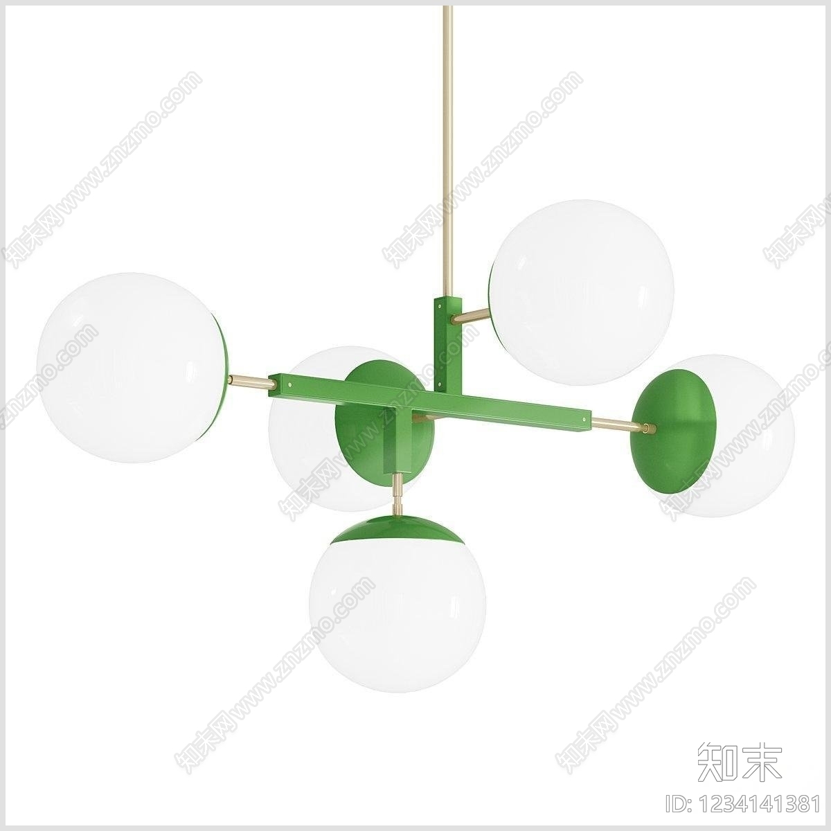 现代儿童房吊灯3D模型下载【ID:1234141381】
