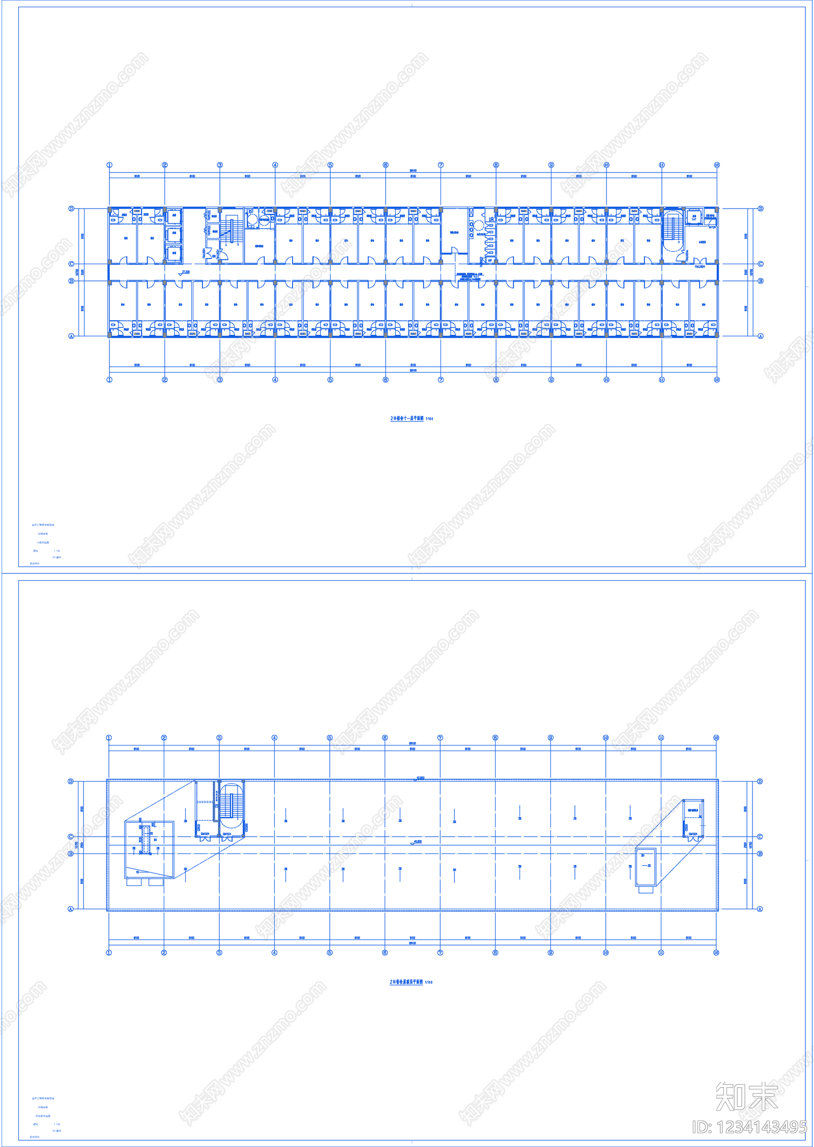 其他居住建筑cad施工图下载【ID:1234143495】